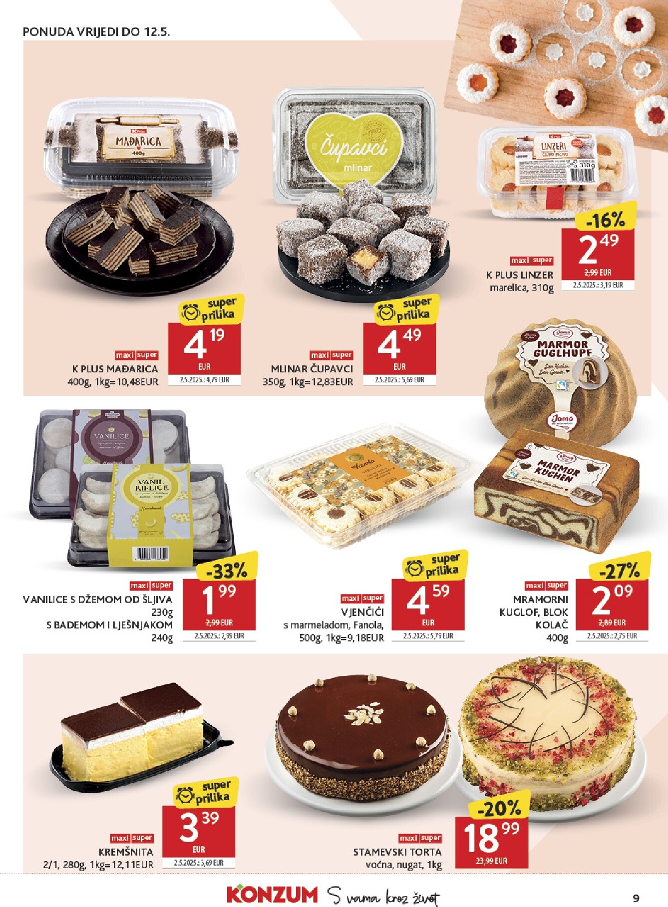 konzum - Budući Konzum letak vrijedi od srijede 06.05.2026 do utorka 12.05.2026 - page: 9