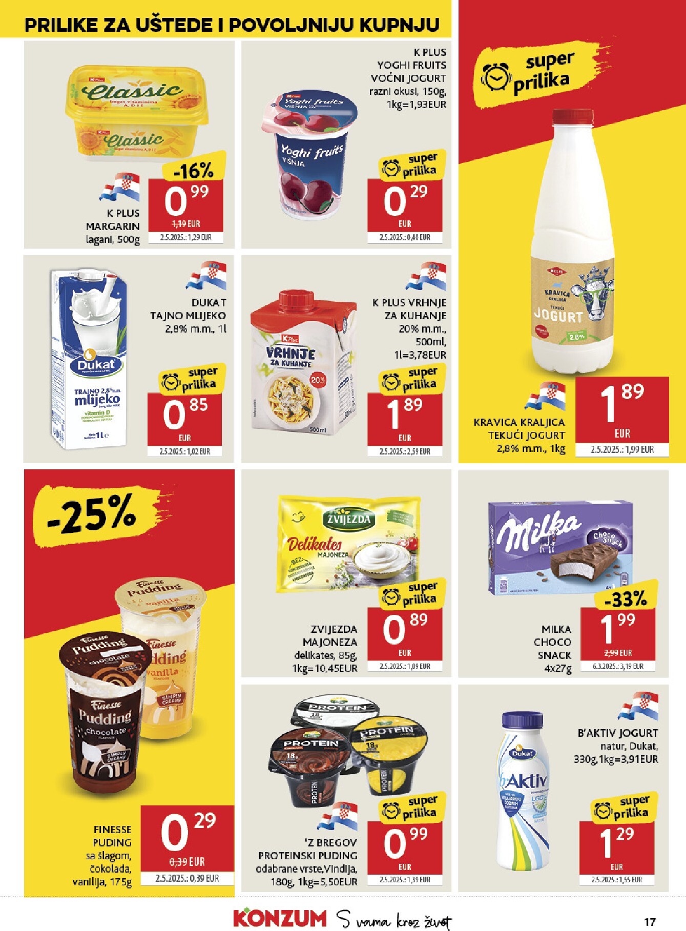 konzum - Budući Konzum letak vrijedi od srijede 06.05.2026 do utorka 12.05.2026 - page: 17