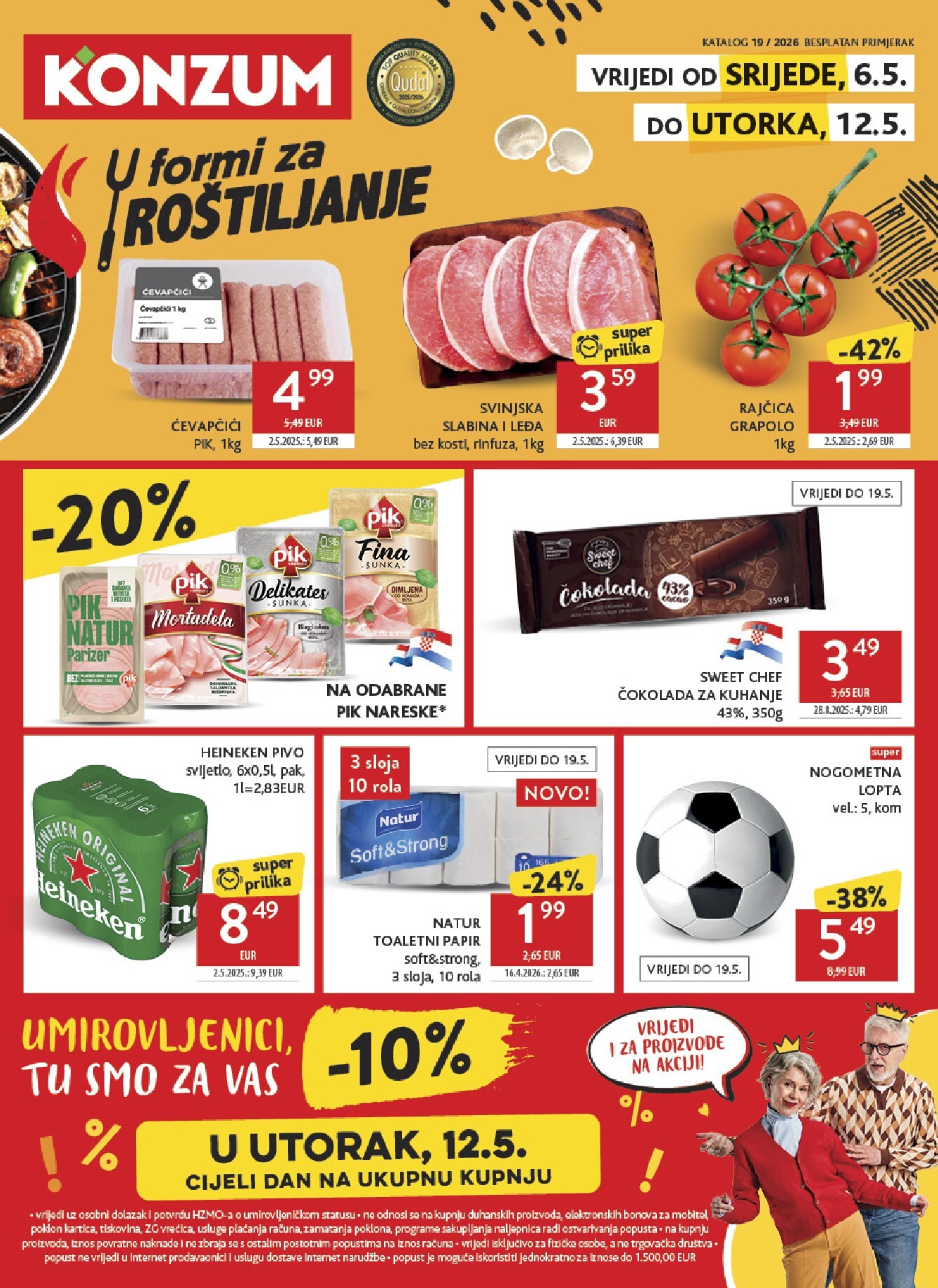 konzum - Budući Konzum letak vrijedi od srijede 06.05.2026 do utorka 12.05.2026 - page: 1