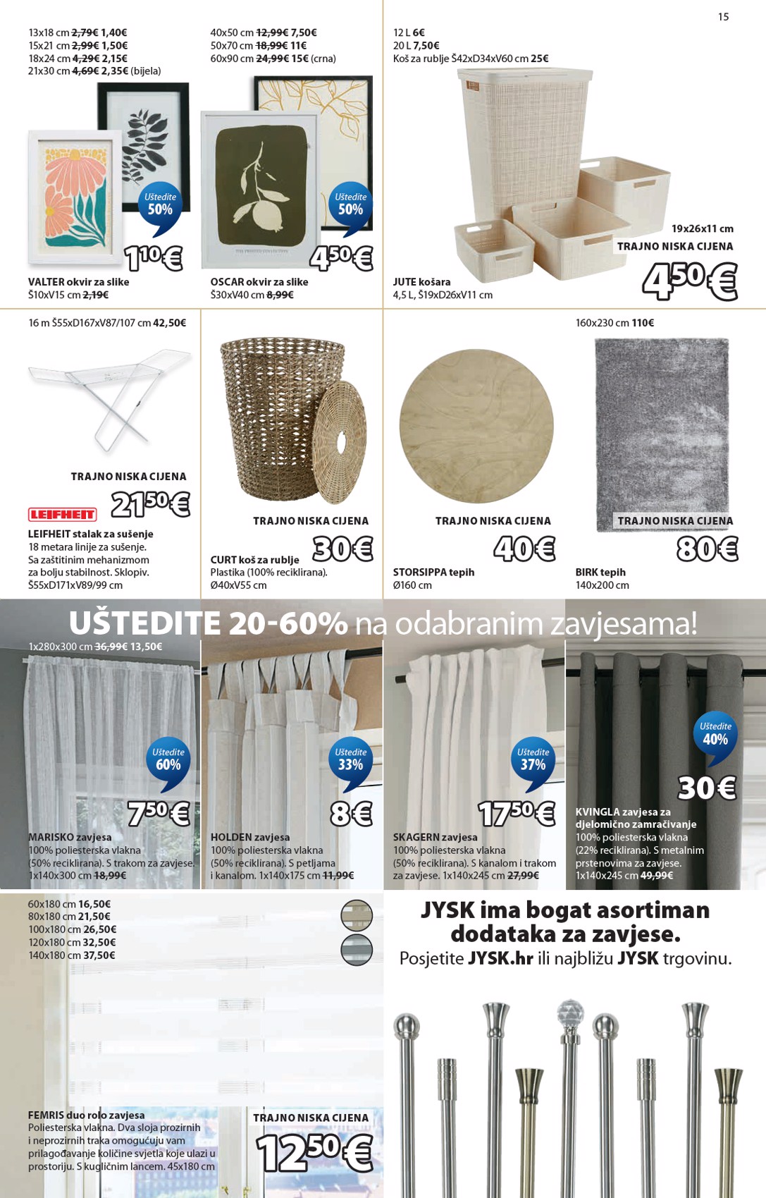 jysk - Aktualni katalog JYSK od ponedjeljka, 22.06.2026 do utorka, 28.07.2026 - page: 15