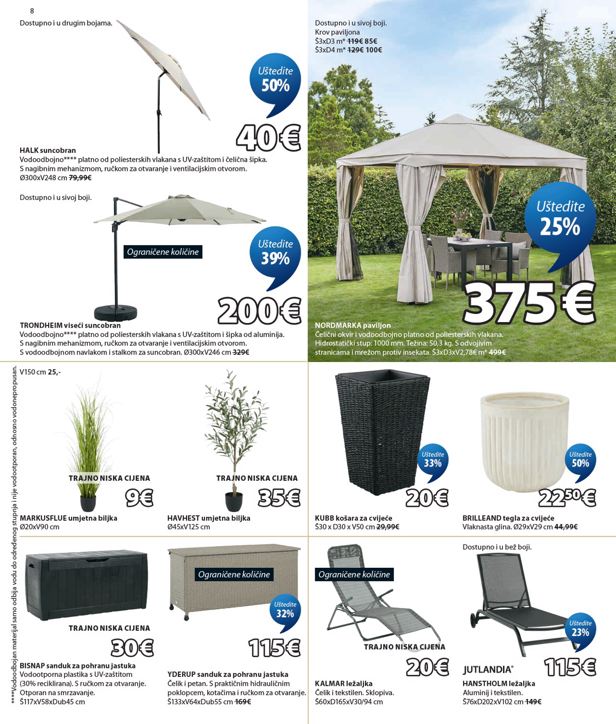 jysk - Aktualni katalog JYSK od srijede, 15.07.2026 do utorka, 28.07.2026 - page: 8