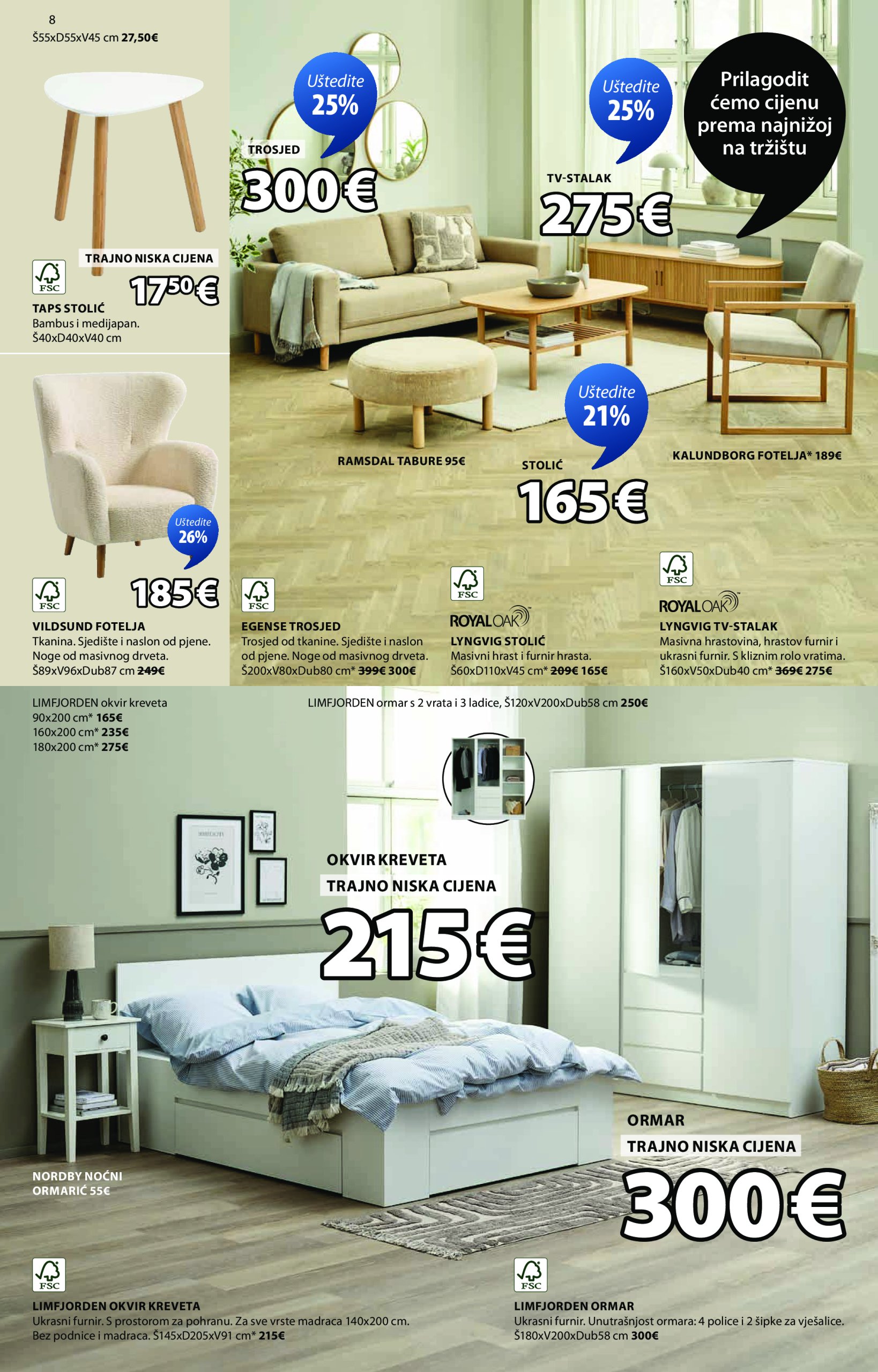 jysk - JYSK katalog vrijedi od 26.03. do 08.04. - page: 8