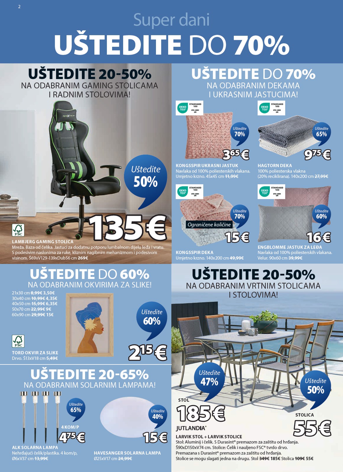 jysk - Prelistajte katalog JYSK, vrijedi od 04.06. do 22.06. - page: 2