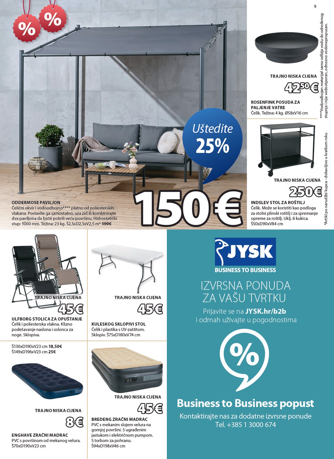 jysk - Prelistajte katalog JYSK, vrijedi od 04.06. do 22.06. - page: 9