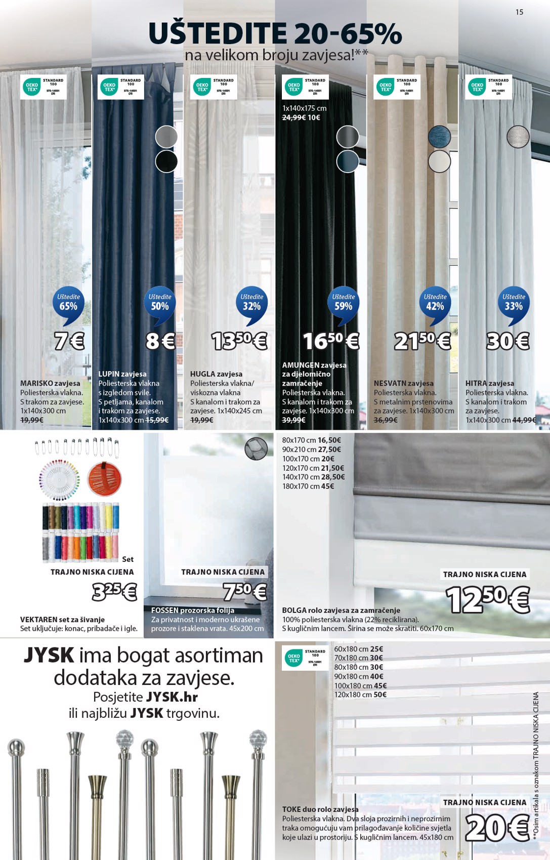 jysk - Prelistajte katalog JYSK, vrijedi od 24.09. do 14.10. - page: 15