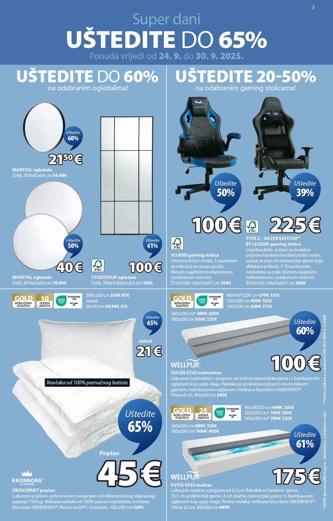 jysk - Prelistajte katalog JYSK, vrijedi od 24.09. do 14.10. - page: 3