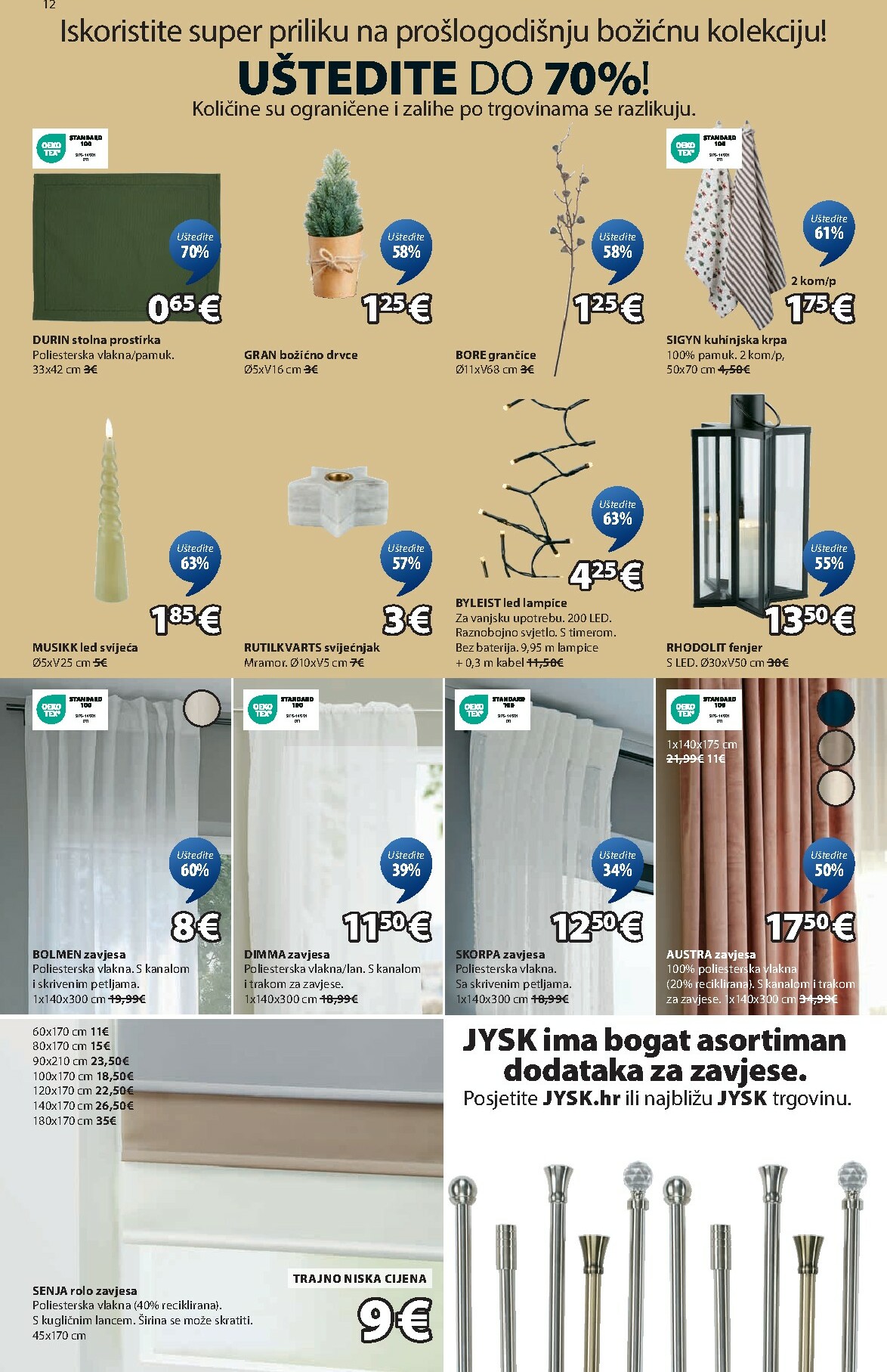 jysk - Prelistajte katalog JYSK, vrijedi od 01.10. do 14.10. - page: 12