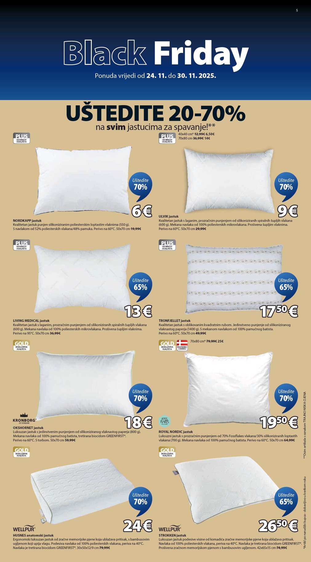 jysk - Prelistajte katalog JYSK - Black Friday, vrijedi od 24.11. do 30.11. - page: 5