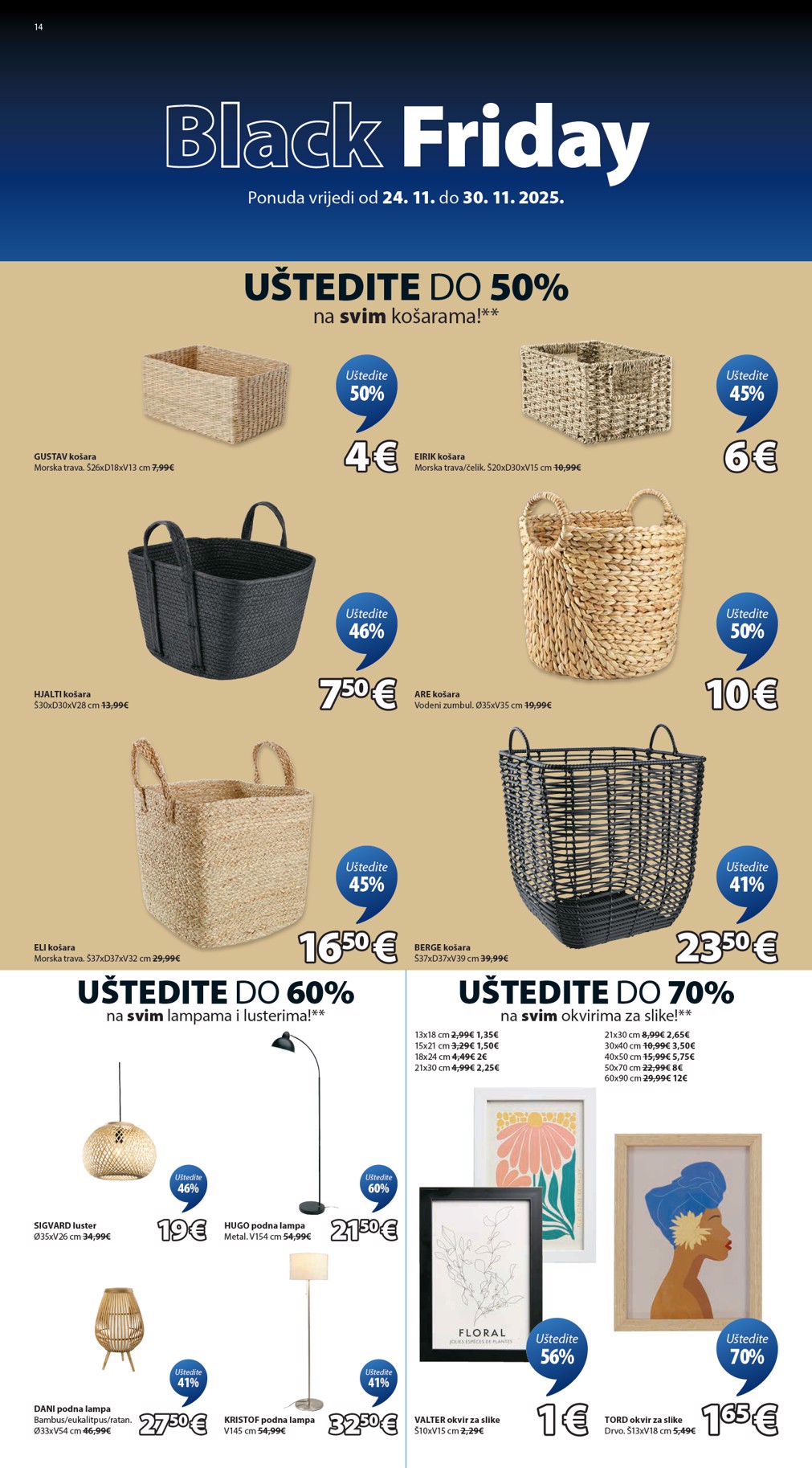 jysk - Prelistajte katalog JYSK - Black Friday, vrijedi od 24.11. do 30.11. - page: 14