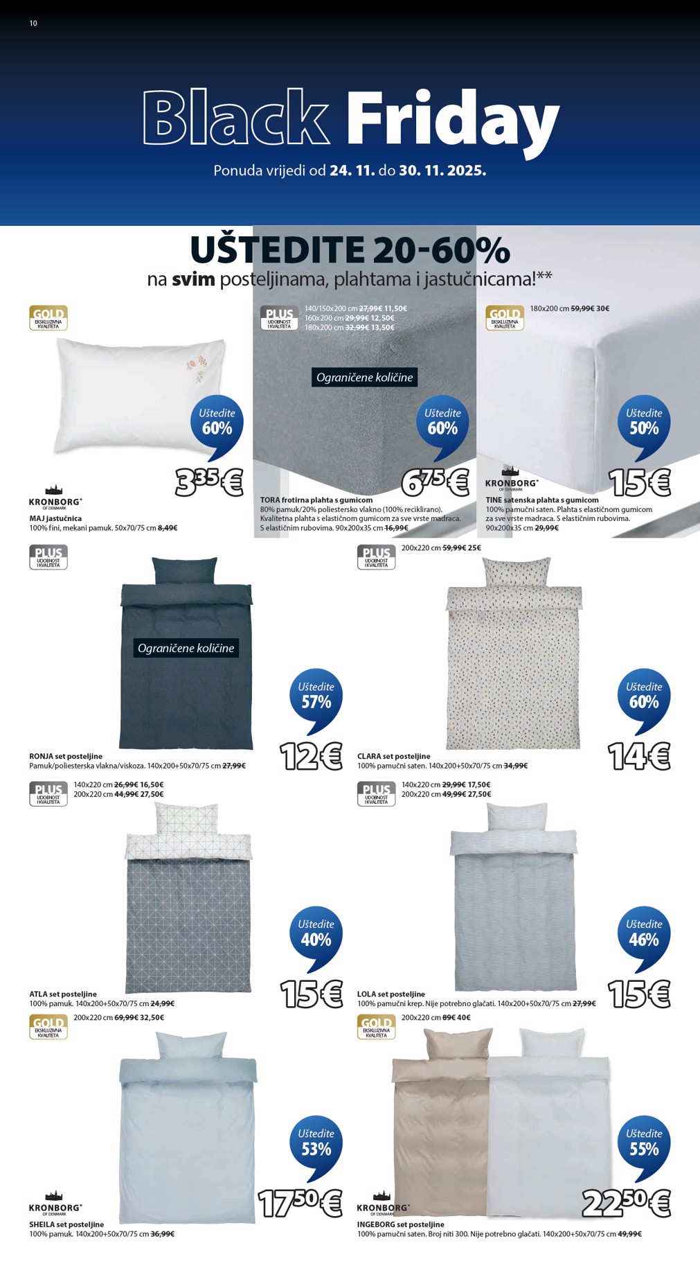 jysk - Prelistajte katalog JYSK - Black Friday, vrijedi od 24.11. do 30.11. - page: 10