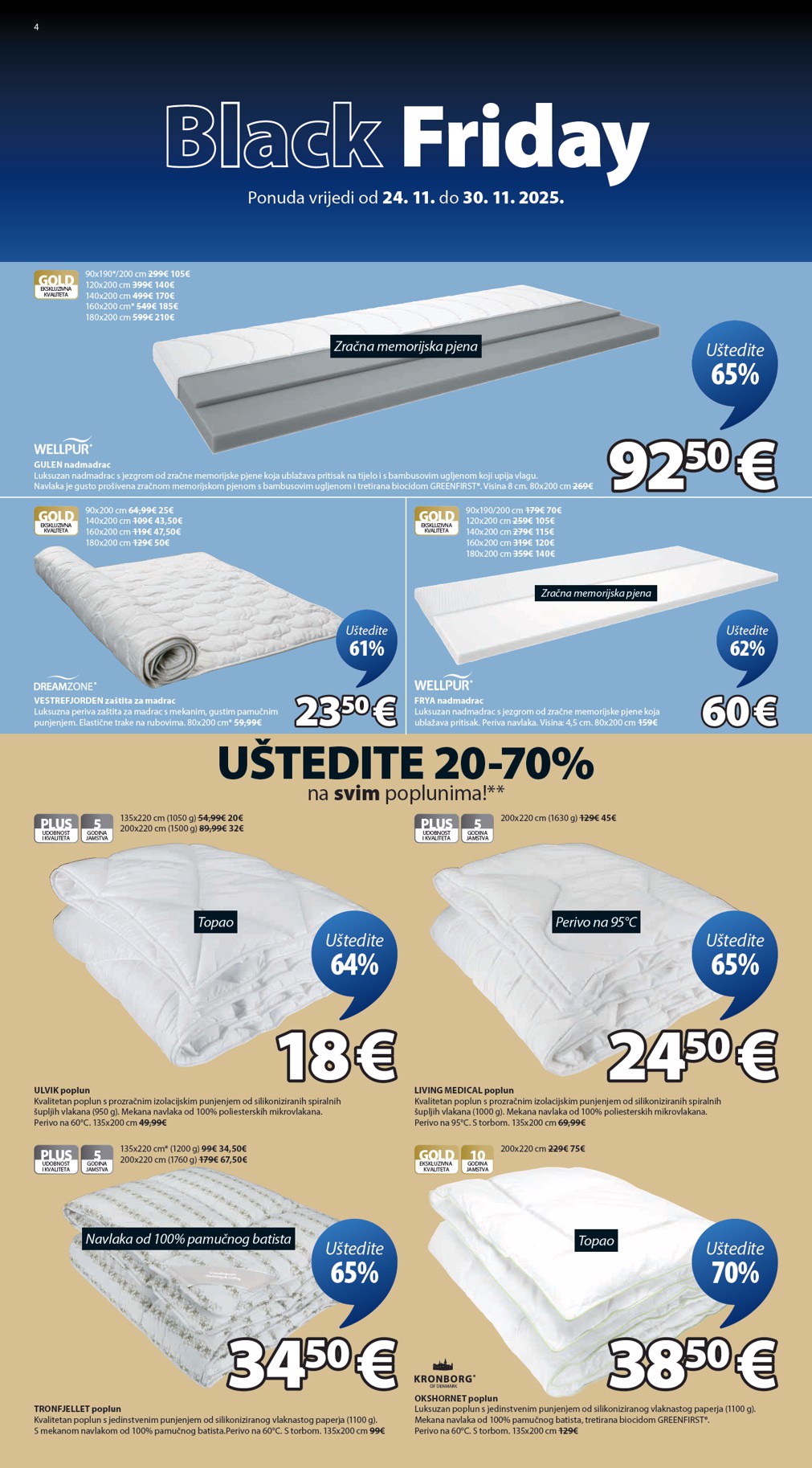 jysk - Prelistajte katalog JYSK - Black Friday, vrijedi od 24.11. do 30.11. - page: 4