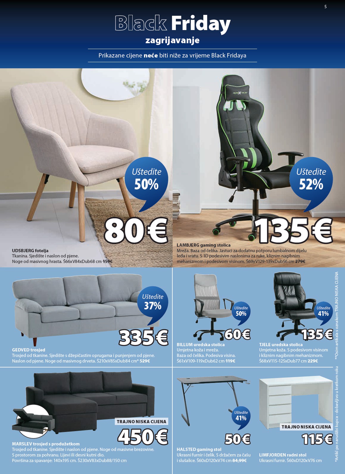 jysk - Prelistajte katalog JYSK - Black Friday, vrijedi od 19.11. do 30.11. - page: 5