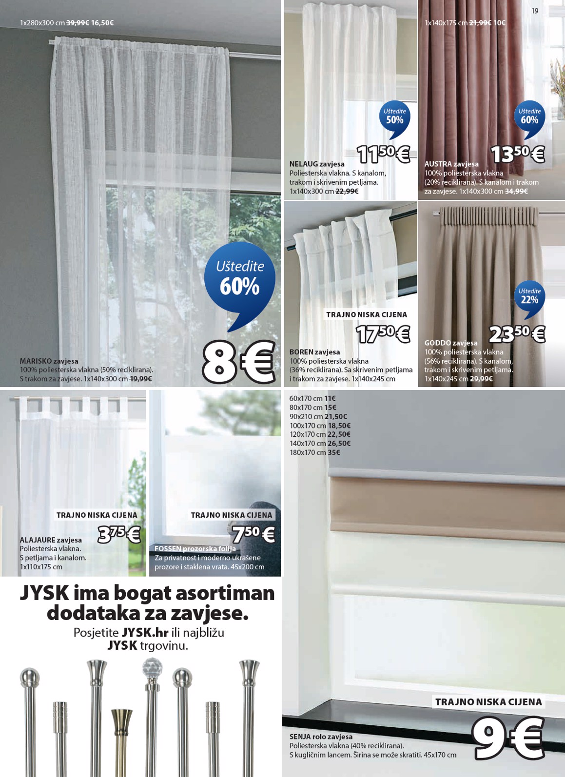 jysk - Prelistajte katalog JYSK, vrijedi od 10.12. do 30.12. - page: 19