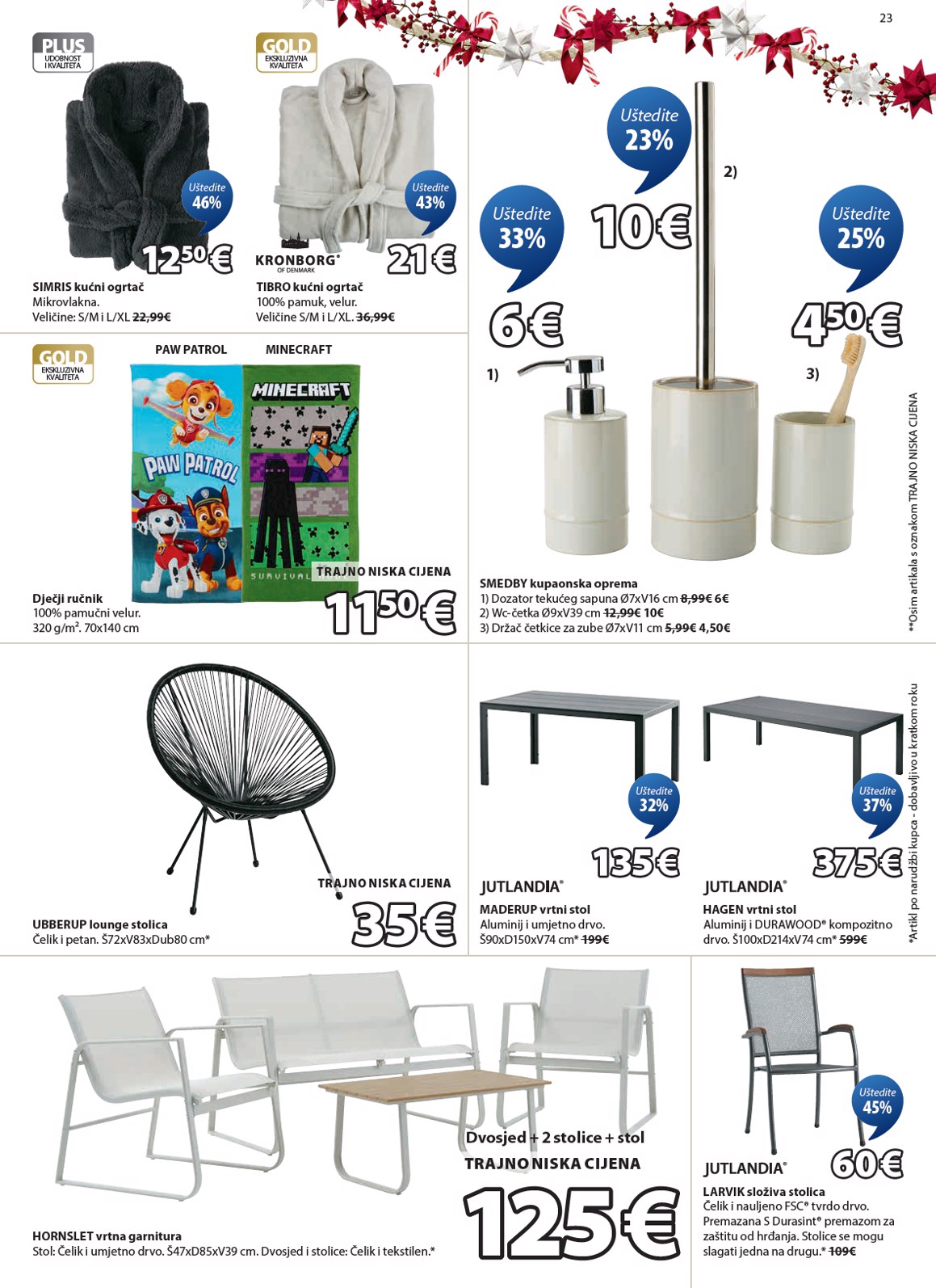 jysk - Prelistajte katalog JYSK, vrijedi od 10.12. do 30.12. - page: 23