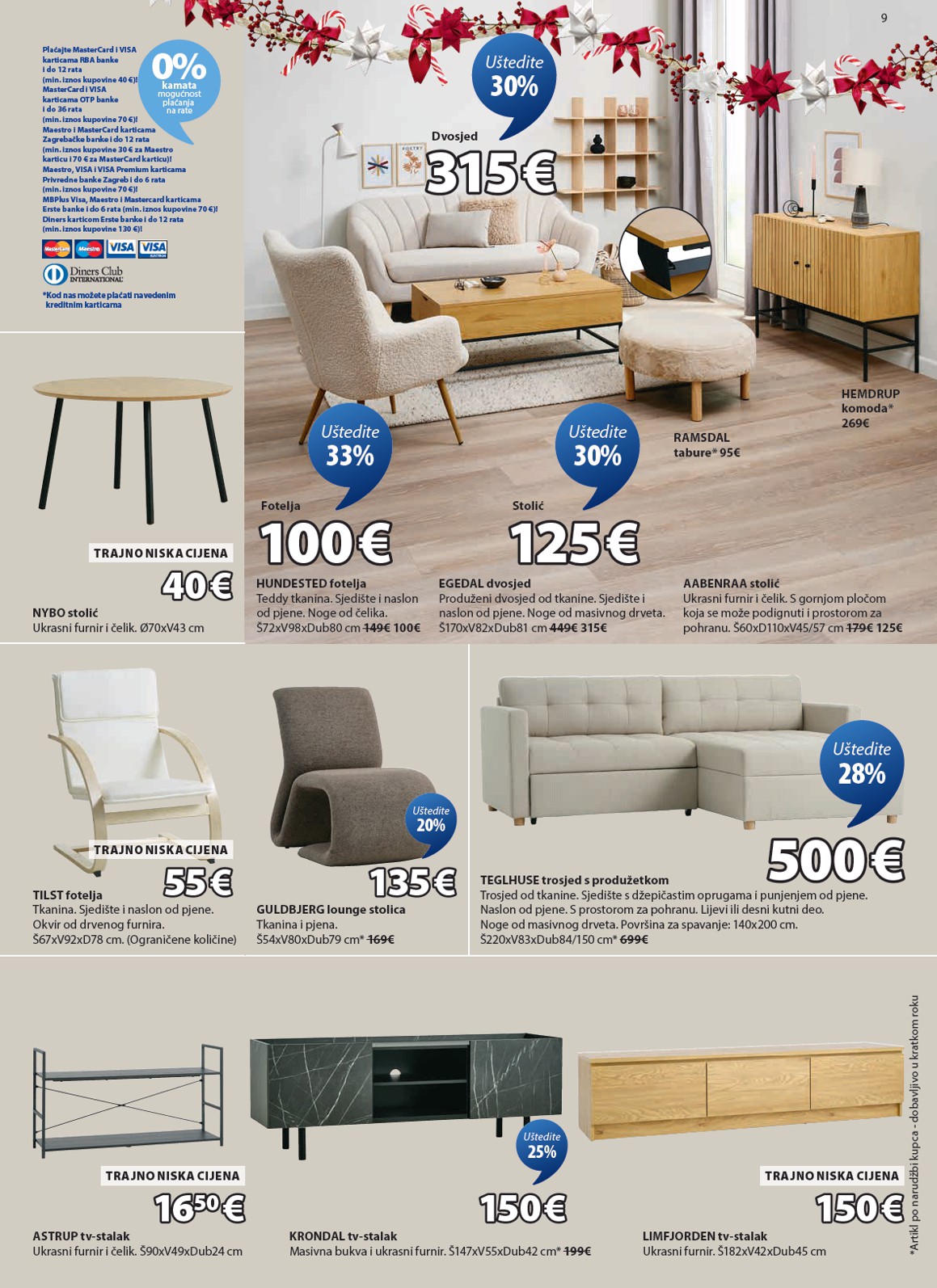 jysk - Prelistajte katalog JYSK, vrijedi od 17.12. do 30.12. - page: 9