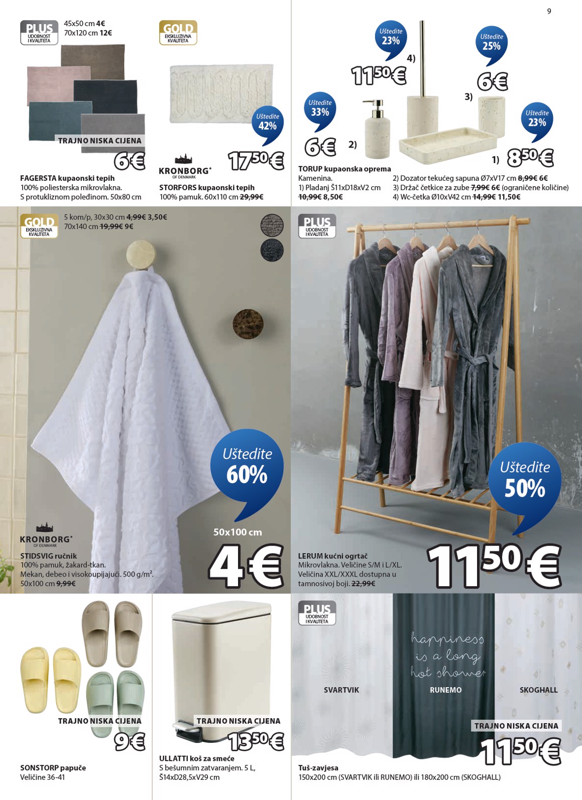 jysk - Prelistajte katalog JYSK, vrijedi od 07.01. do 01.02. - page: 9