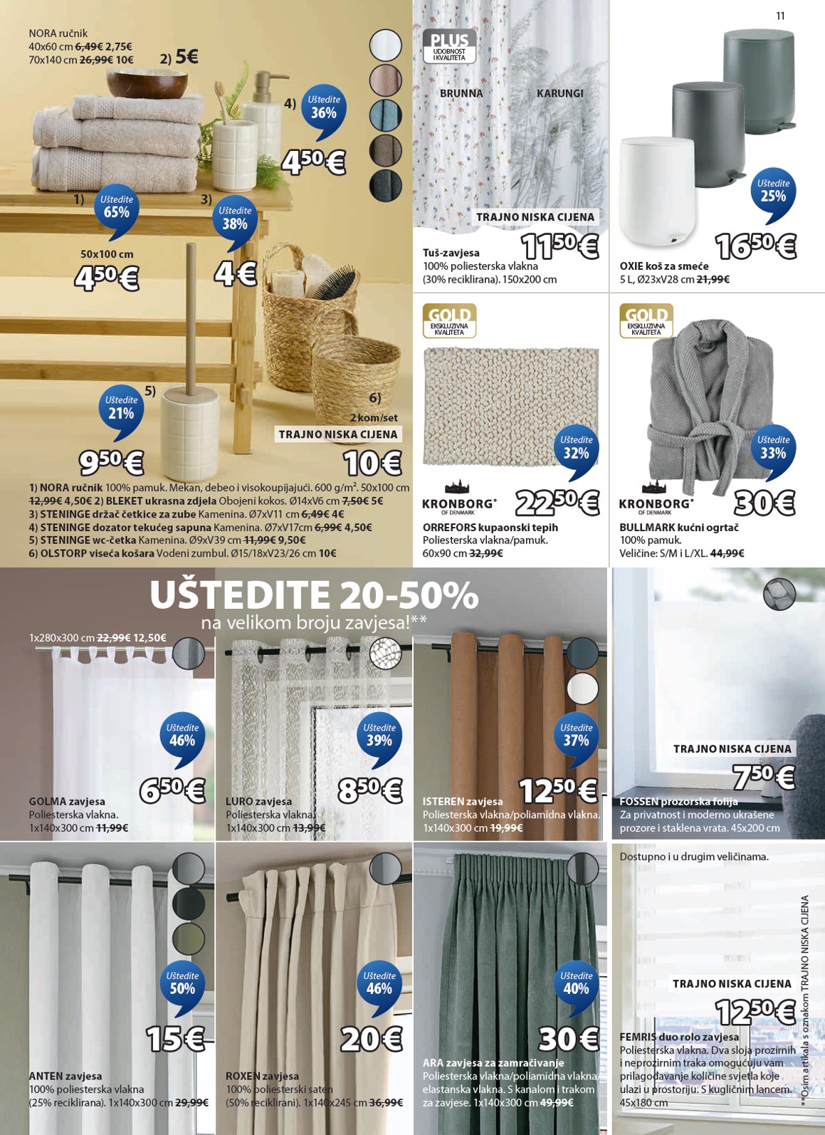 jysk - Prelistajte katalog JYSK - Tjedne ponude, vrijedi od 21.01. do 01.02. - page: 11