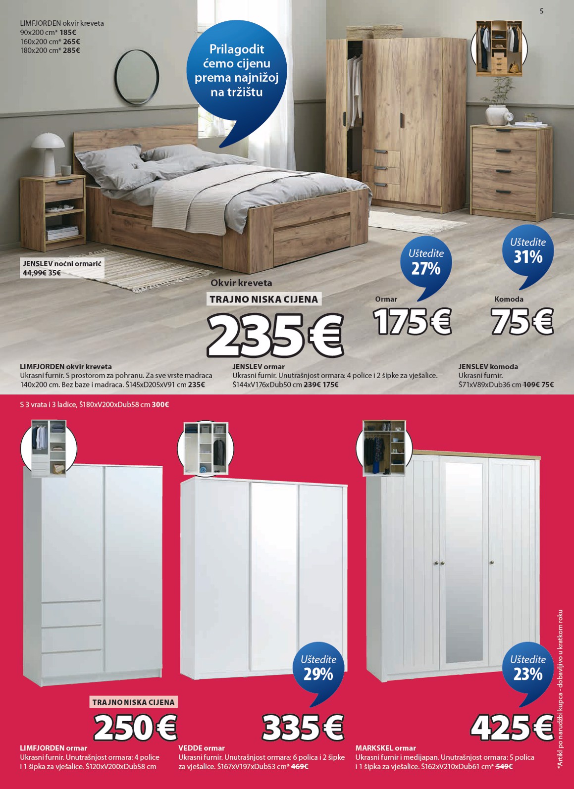 jysk - Prelistajte katalog JYSK - Tjedne ponude, vrijedi od 21.01. do 01.02. - page: 5