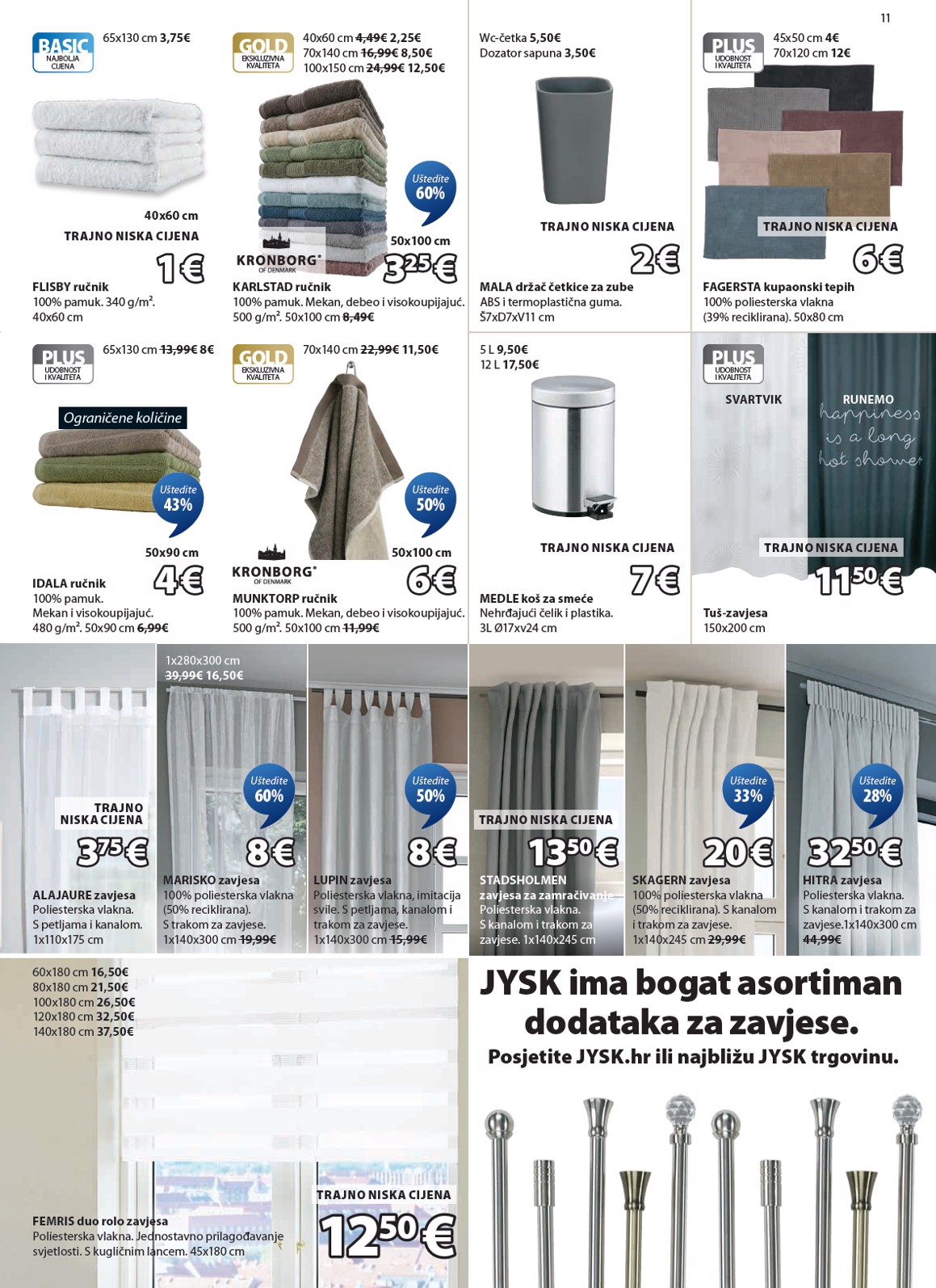 jysk - Prelistajte katalog JYSK, vrijedi od 18.02.2026 do 08.03.2026 - page: 11
