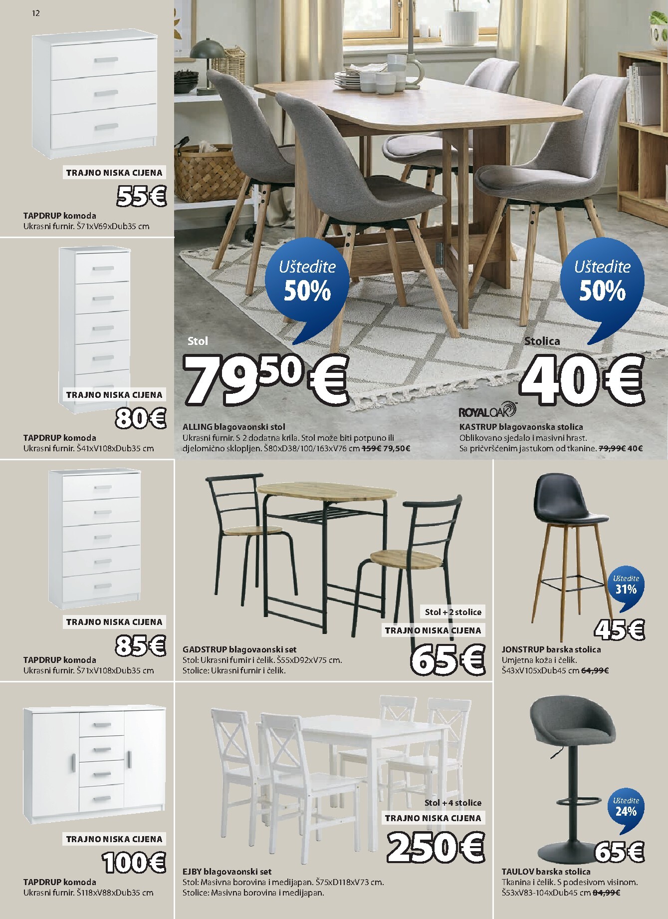 jysk - Prelistajte katalog JYSK, vrijedi od 04.03.2026 do 07.04.2026 - page: 12