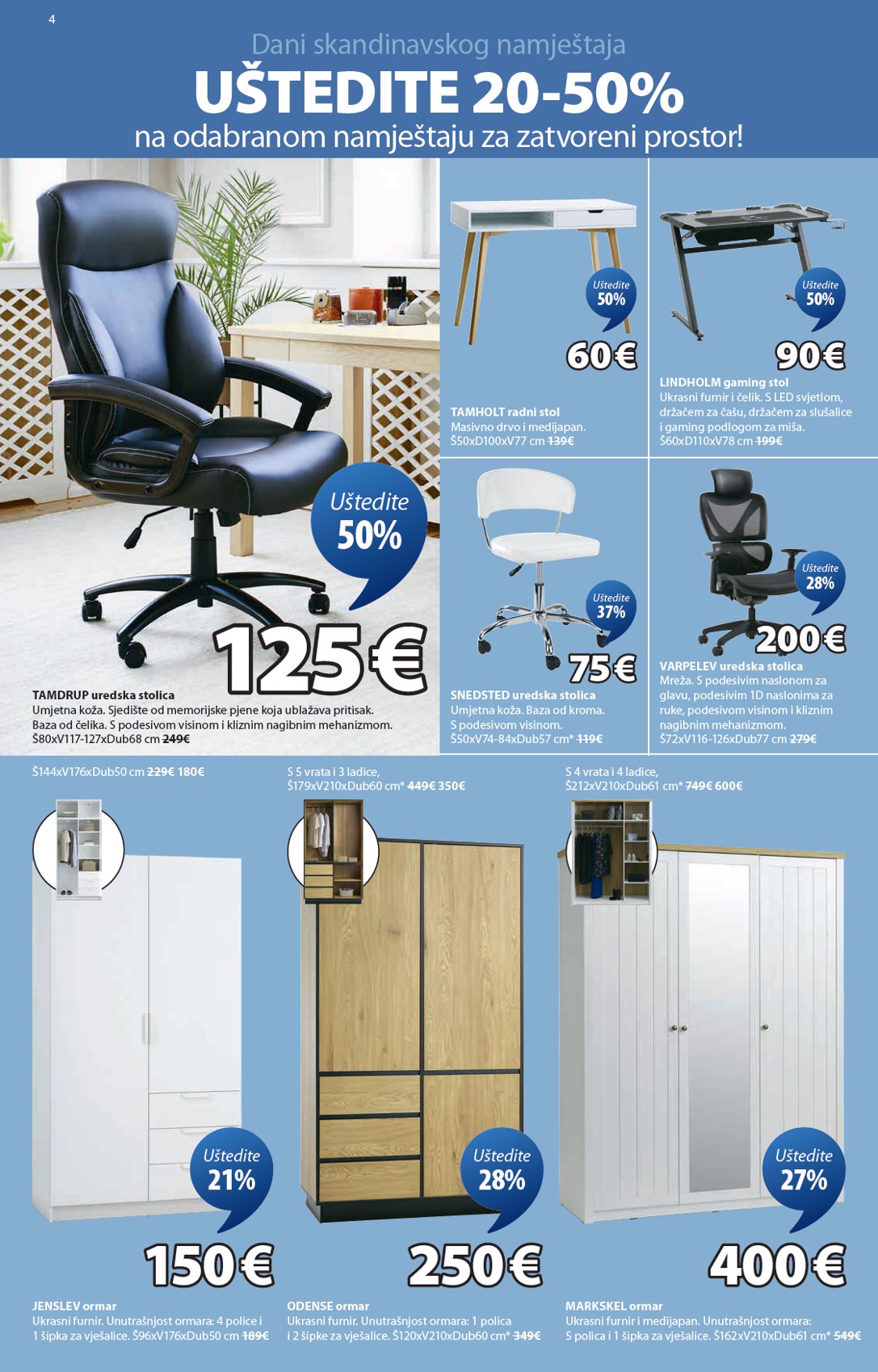 jysk - Prelistajte katalog JYSK, vrijedi od 18.03.2026 do 07.04.2026 - page: 4