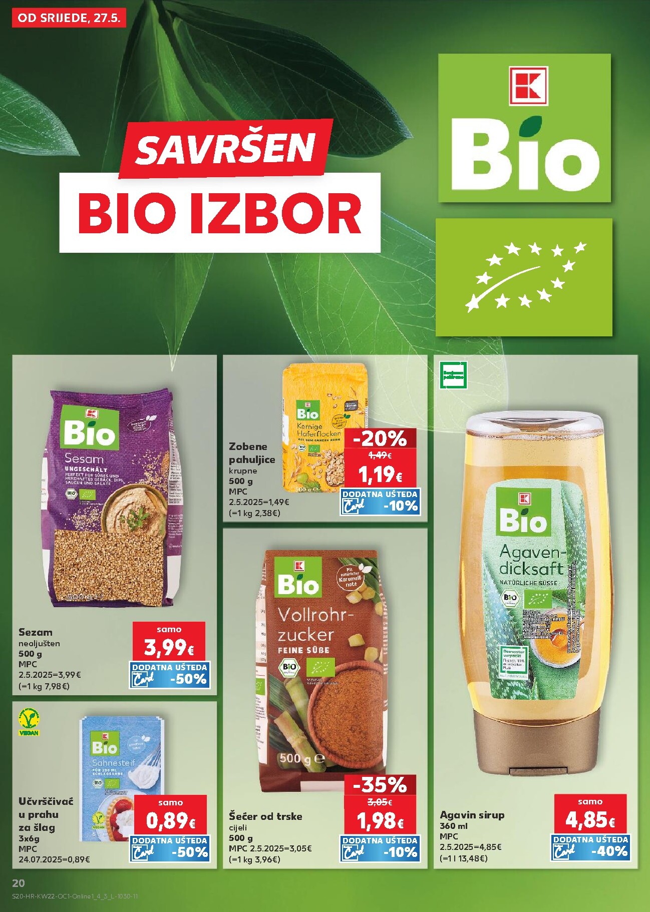 kaufland - Novi Kaufland - Ti si naš broj 1 katalog od srijede, 27.05.2026 do utorka, 02.06.2026 - page: 20