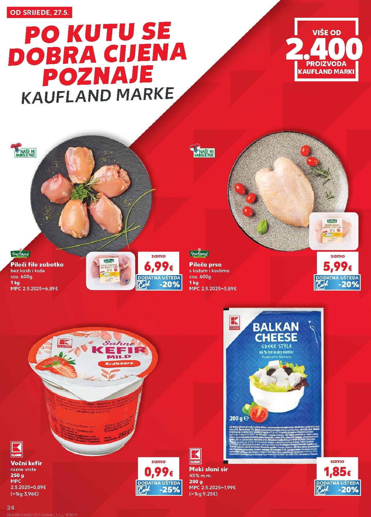 kaufland - Novi Kaufland - Ti si naš broj 1 katalog od srijede, 27.05.2026 do utorka, 02.06.2026 - page: 24
