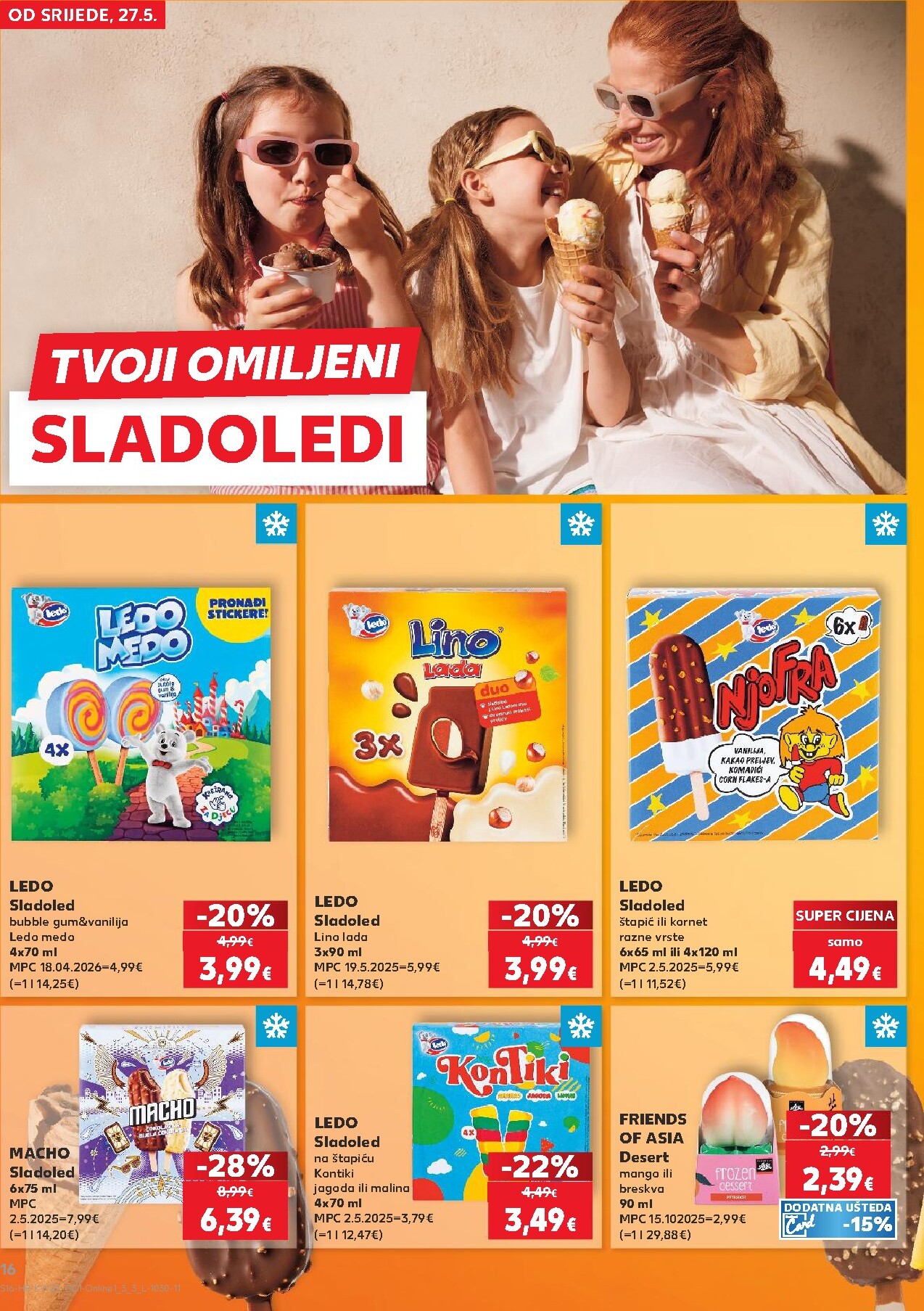 kaufland - Novi Kaufland - Ti si naš broj 1 katalog od srijede, 27.05.2026 do utorka, 02.06.2026 - page: 16