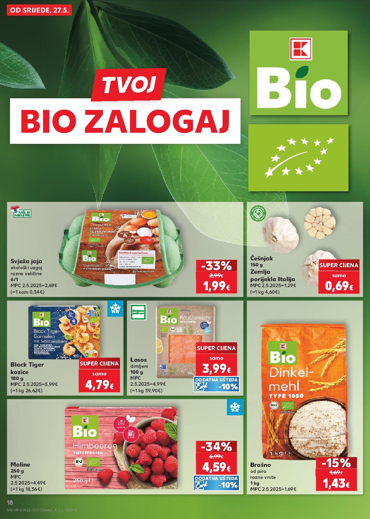 kaufland - Novi Kaufland - Ti si naš broj 1 katalog od srijede, 27.05.2026 do utorka, 02.06.2026 - page: 18