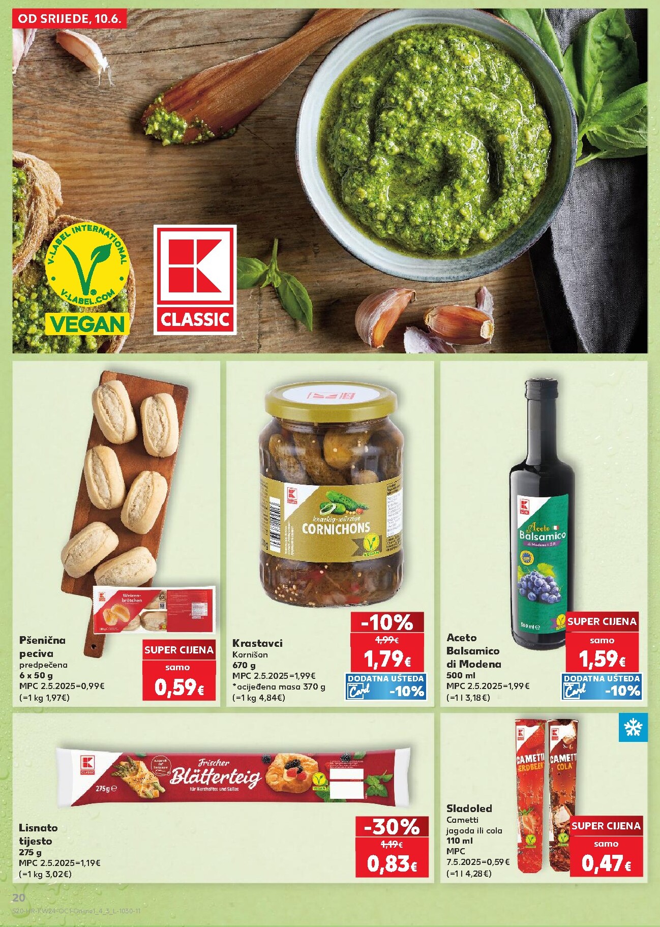 kaufland - Novi Kaufland - Ti si naš broj 1 katalog od srijede, 10.06.2026 do utorka, 16.06.2026 - page: 20