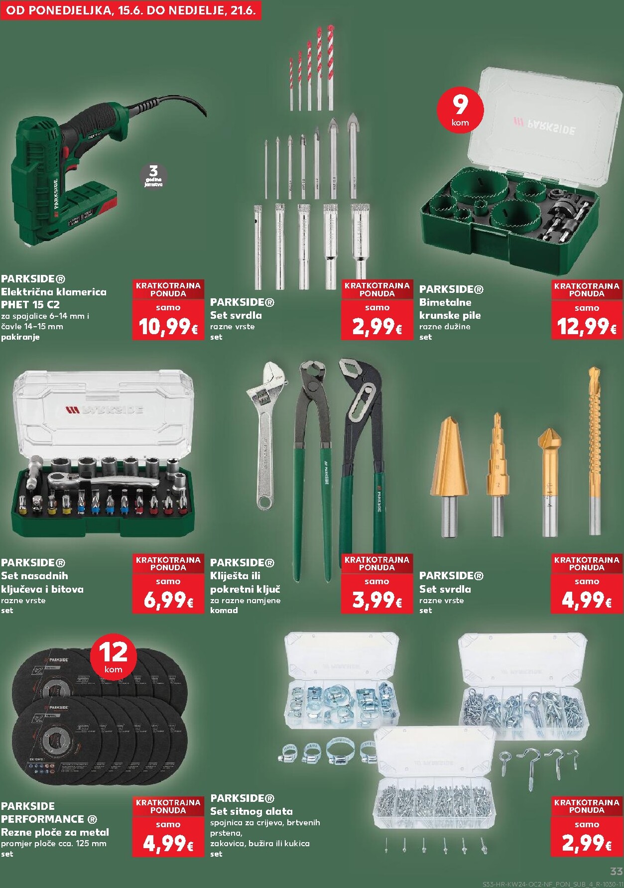 kaufland - Novi Kaufland - Neprehrambenih proizvoda katalog od srijede, 10.06.2026 do utorka, 16.06.2026 - page: 33