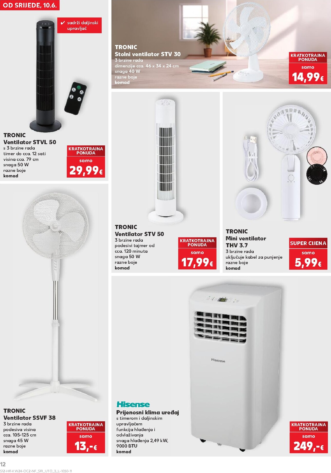 kaufland - Novi Kaufland - Neprehrambenih proizvoda katalog od srijede, 10.06.2026 do utorka, 16.06.2026 - page: 12