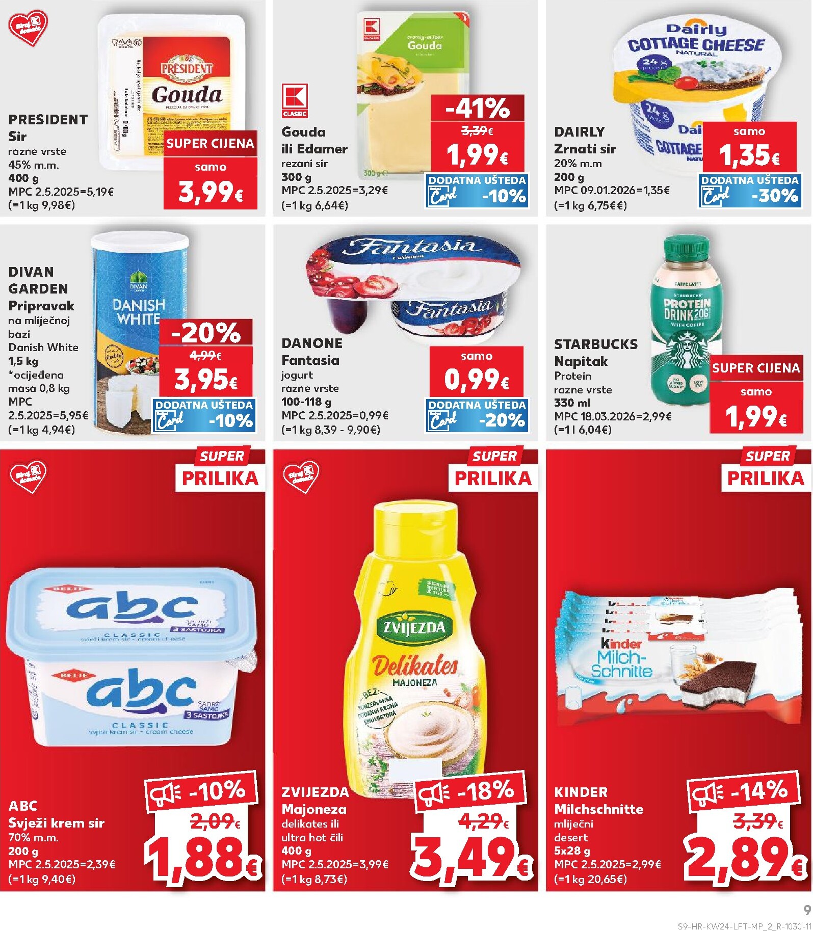 kaufland - Novi Kaufland - Naše nove marke su tu katalog od srijede, 10.06.2026 do utorka, 16.06.2026 - page: 9