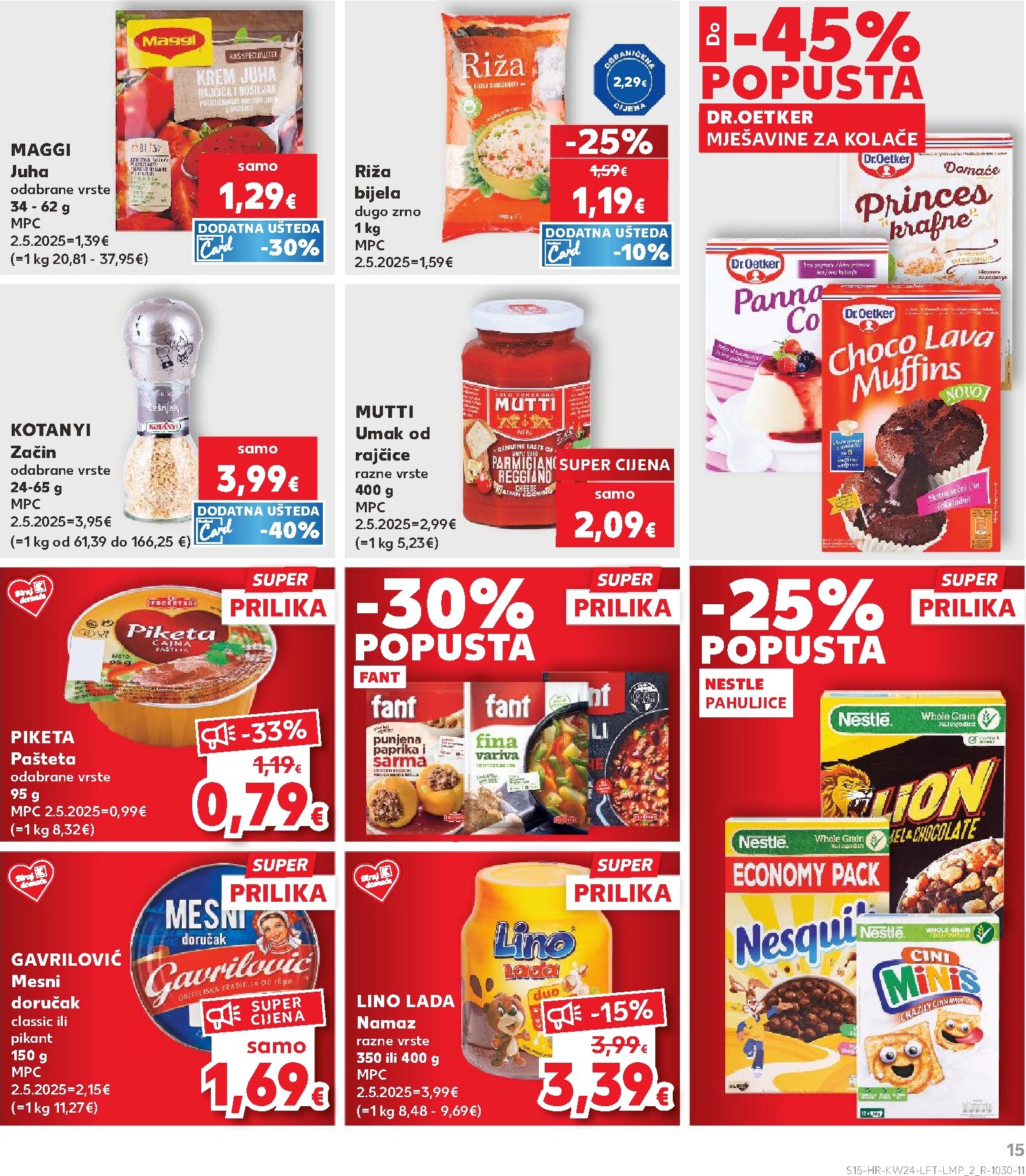 kaufland - Novi Kaufland - Naše nove marke su tu katalog od srijede, 10.06.2026 do utorka, 16.06.2026 - page: 15