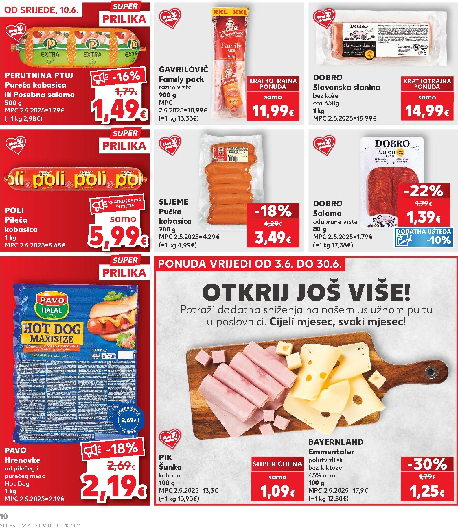 kaufland - Novi Kaufland - Naše nove marke su tu katalog od srijede, 10.06.2026 do utorka, 16.06.2026 - page: 10