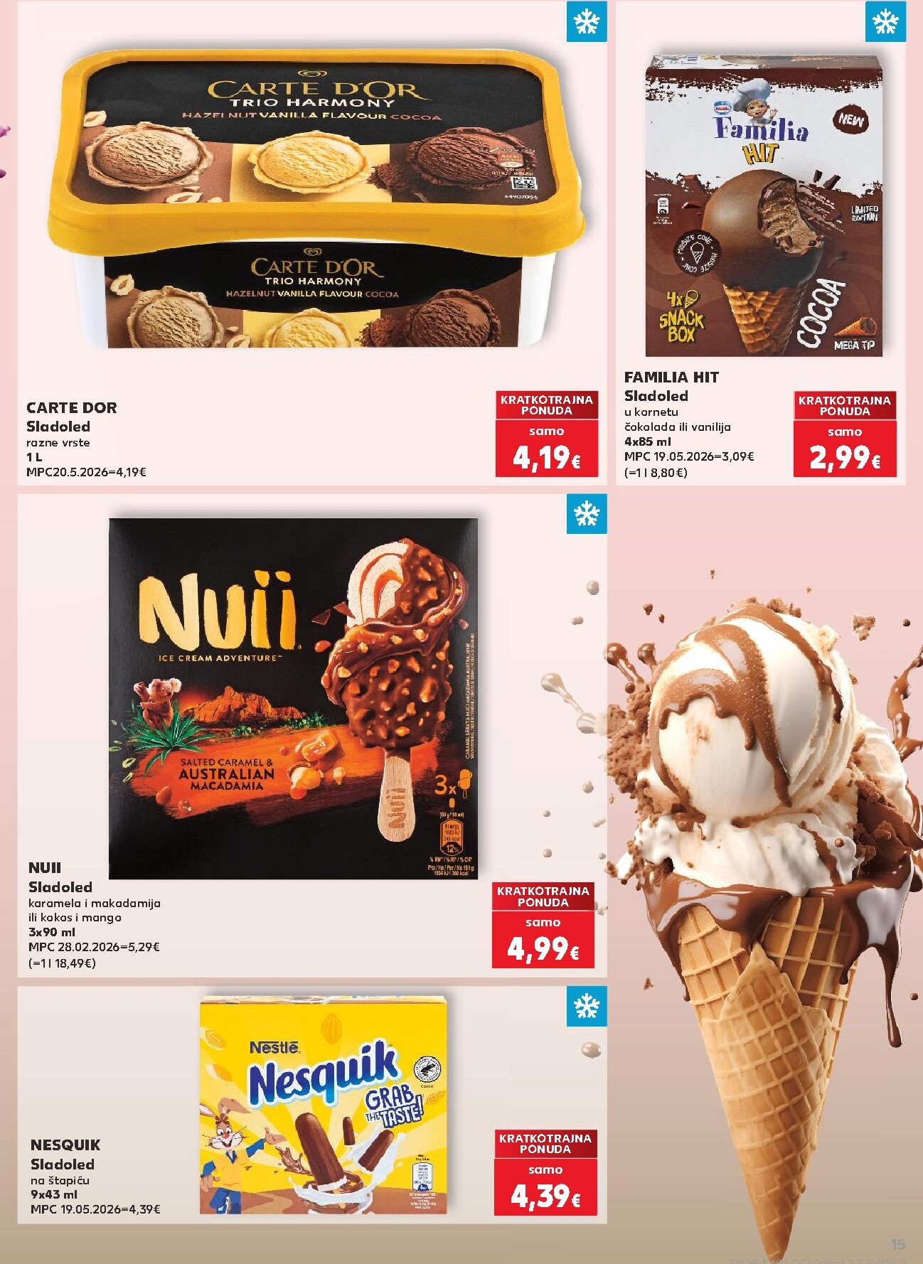kaufland - Novi Kaufland - Ti si naš broj 1 katalog od srijede, 17.06.2026 do utorka, 23.06.2026 - page: 15