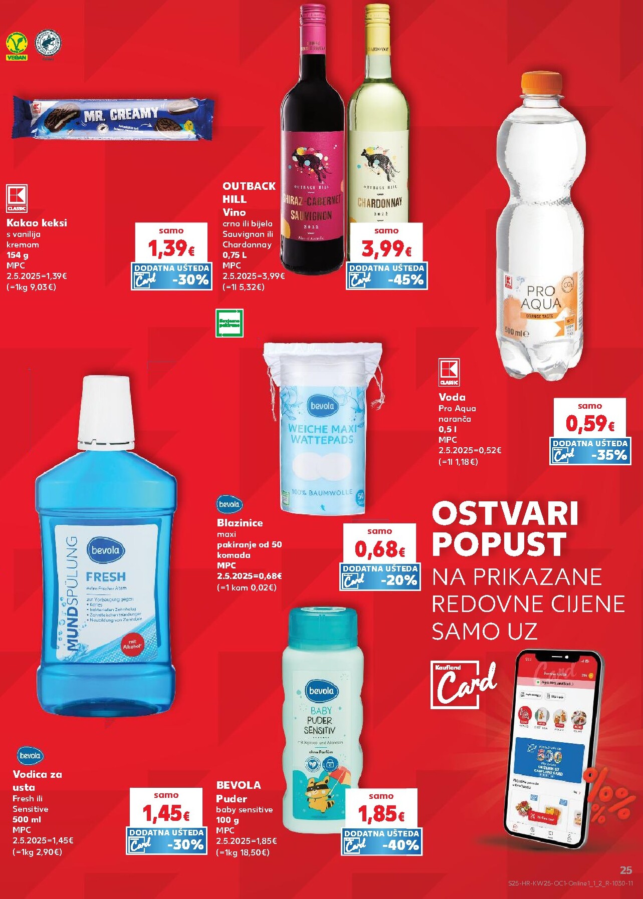 kaufland - Novi Kaufland - Ti si naš broj 1 katalog od srijede, 17.06.2026 do utorka, 23.06.2026 - page: 25