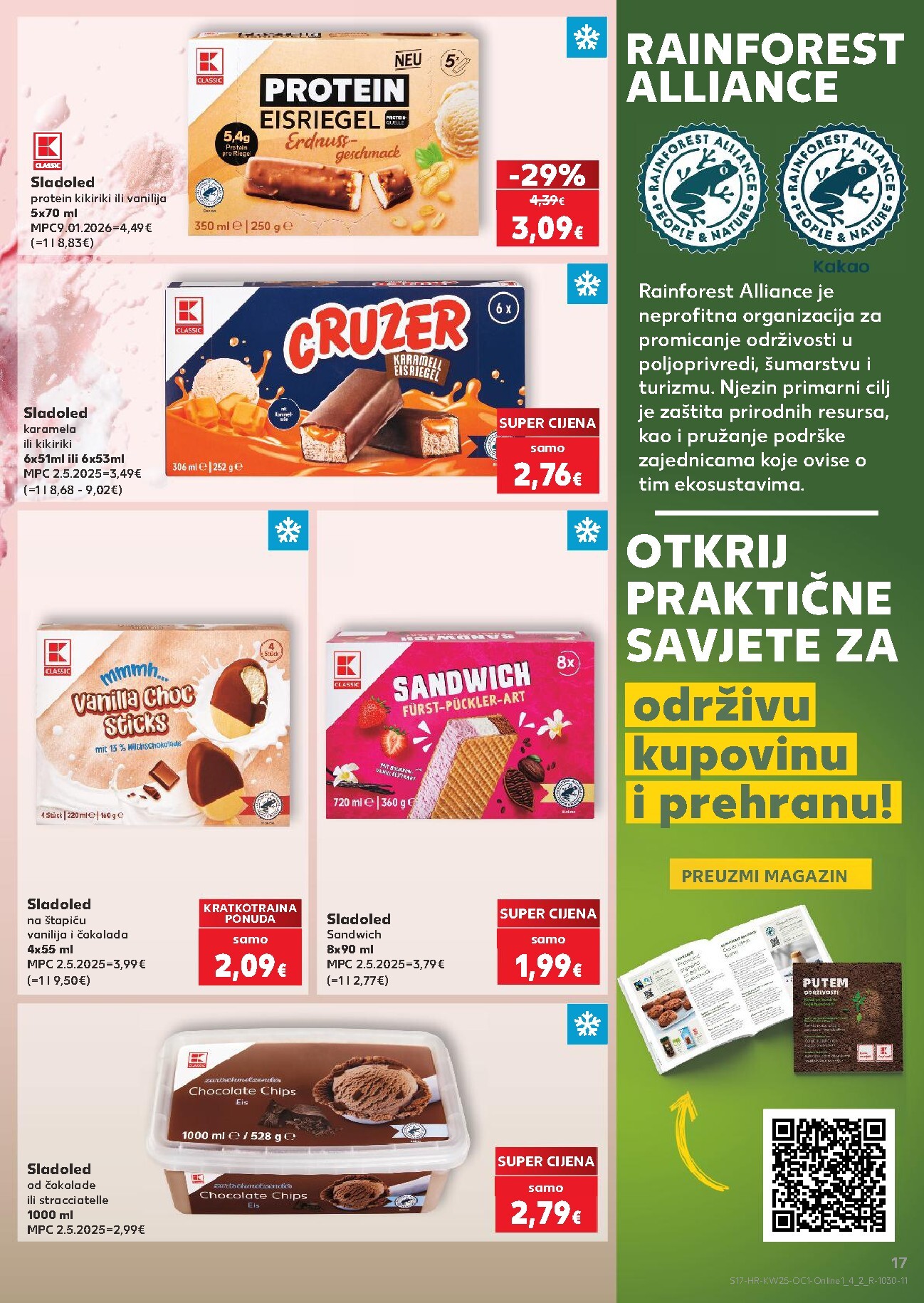kaufland - Novi Kaufland - Ti si naš broj 1 katalog od srijede, 17.06.2026 do utorka, 23.06.2026 - page: 17