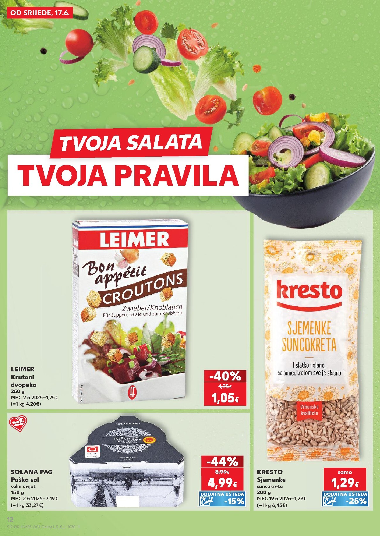 kaufland - Novi Kaufland - Ti si naš broj 1 katalog od srijede, 17.06.2026 do utorka, 23.06.2026 - page: 12
