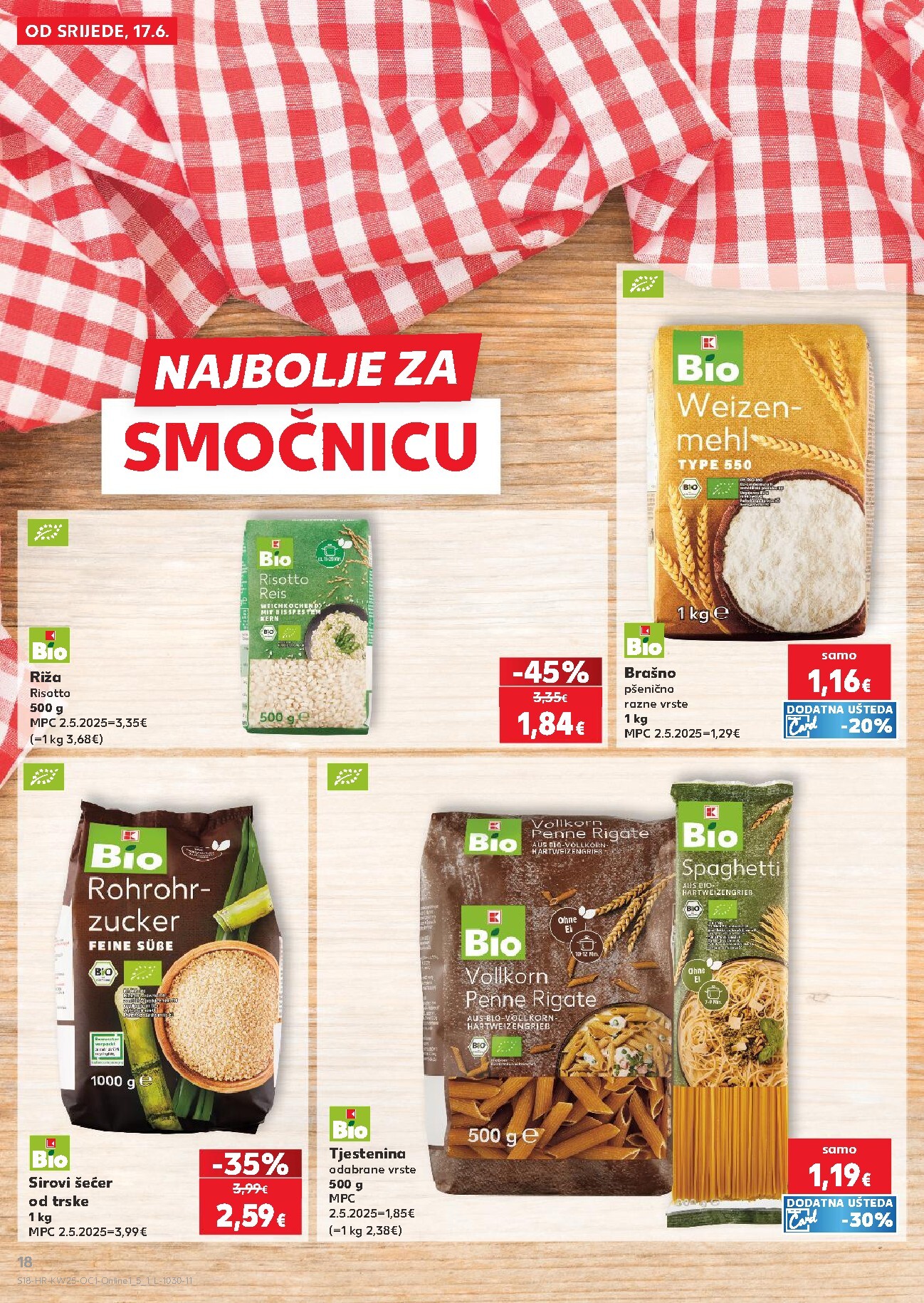 kaufland - Novi Kaufland - Ti si naš broj 1 katalog od srijede, 17.06.2026 do utorka, 23.06.2026 - page: 18