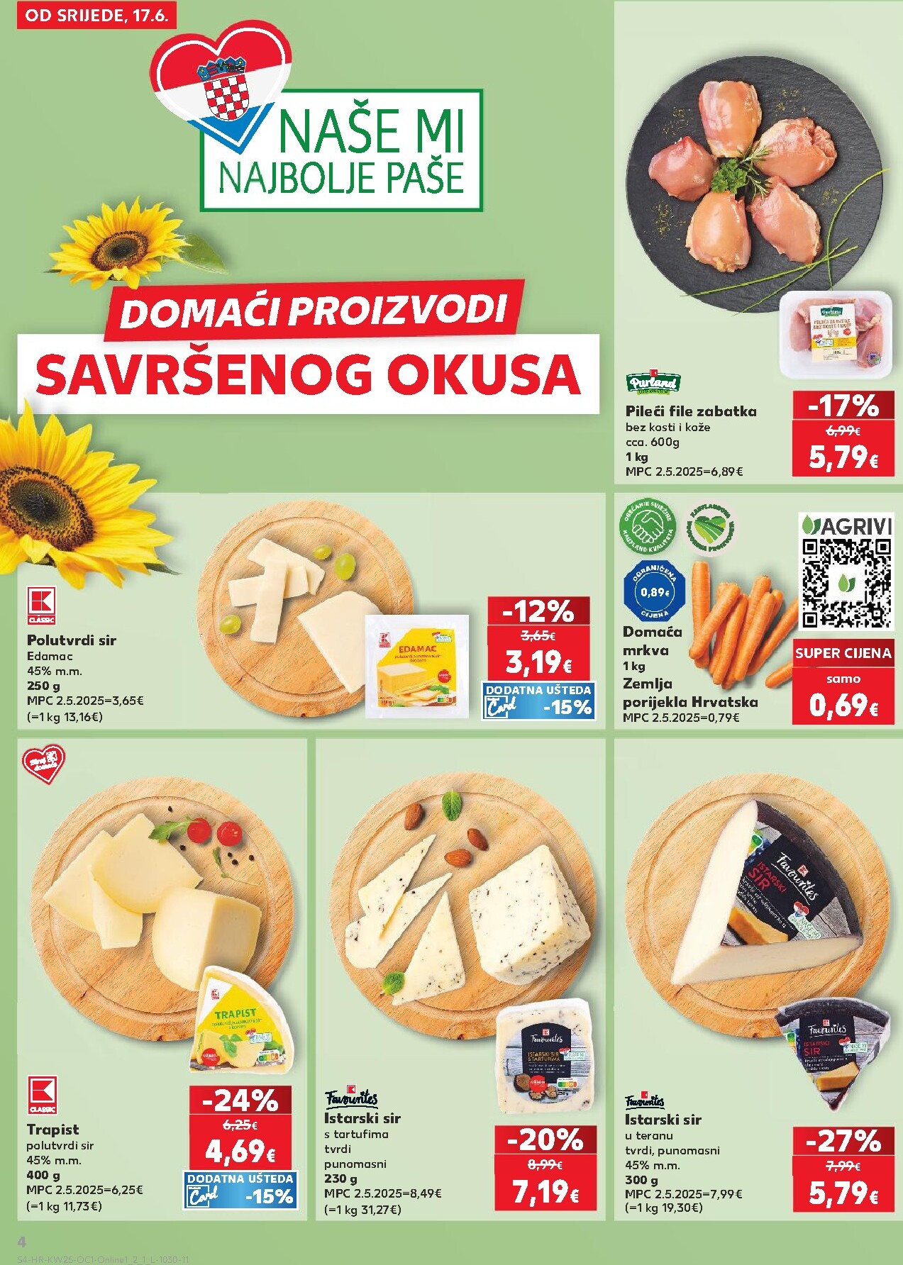 kaufland - Novi Kaufland - Ti si naš broj 1 katalog od srijede, 17.06.2026 do utorka, 23.06.2026 - page: 4