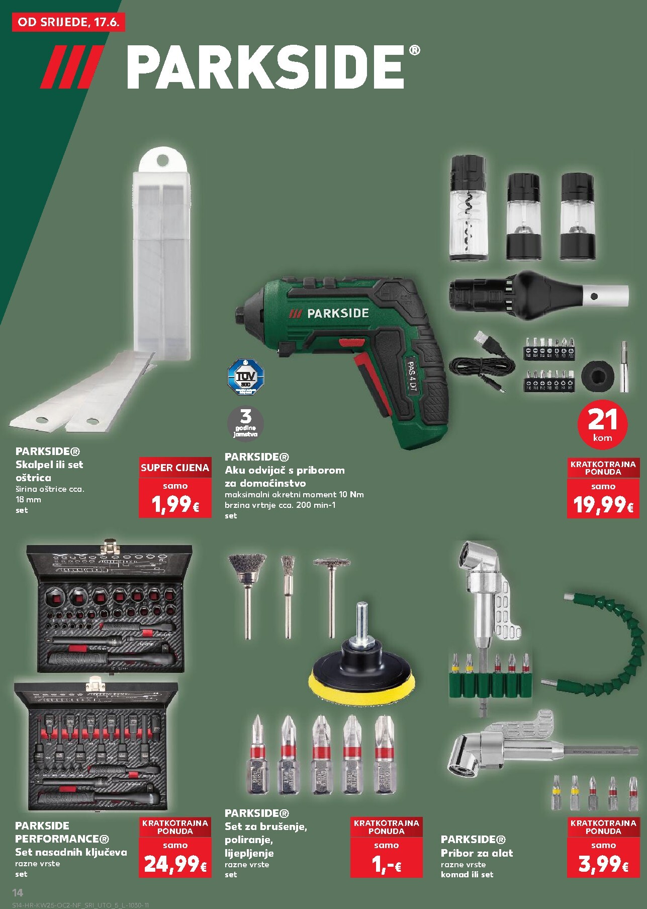 kaufland - Novi Kaufland - Neprehrambenih proizvoda katalog od srijede, 17.06.2026 do utorka, 23.06.2026 - page: 14