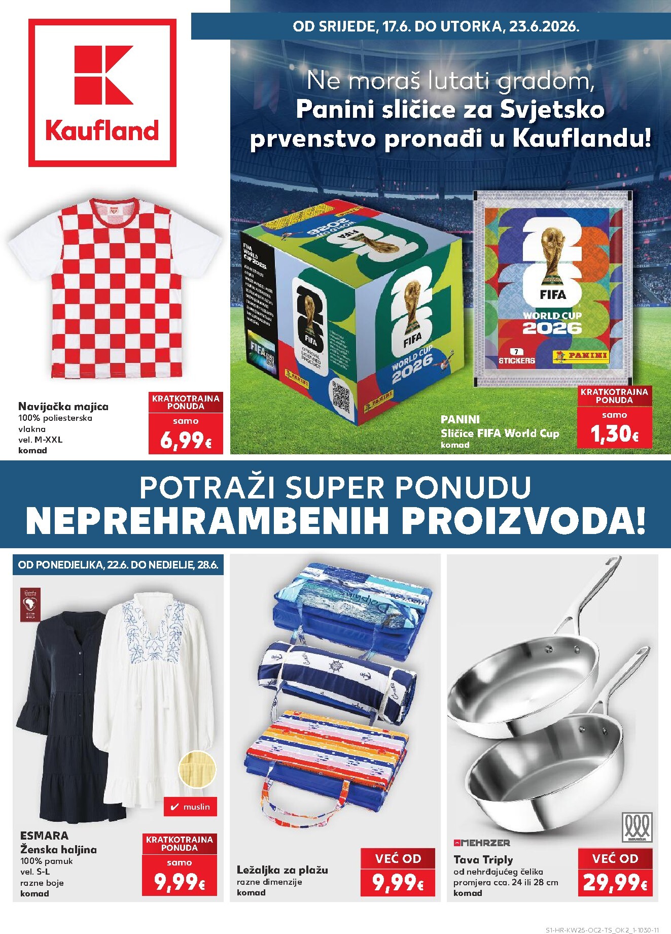 kaufland - Novi Kaufland - Neprehrambenih proizvoda katalog od srijede, 17.06.2026 do utorka, 23.06.2026 - page: 1