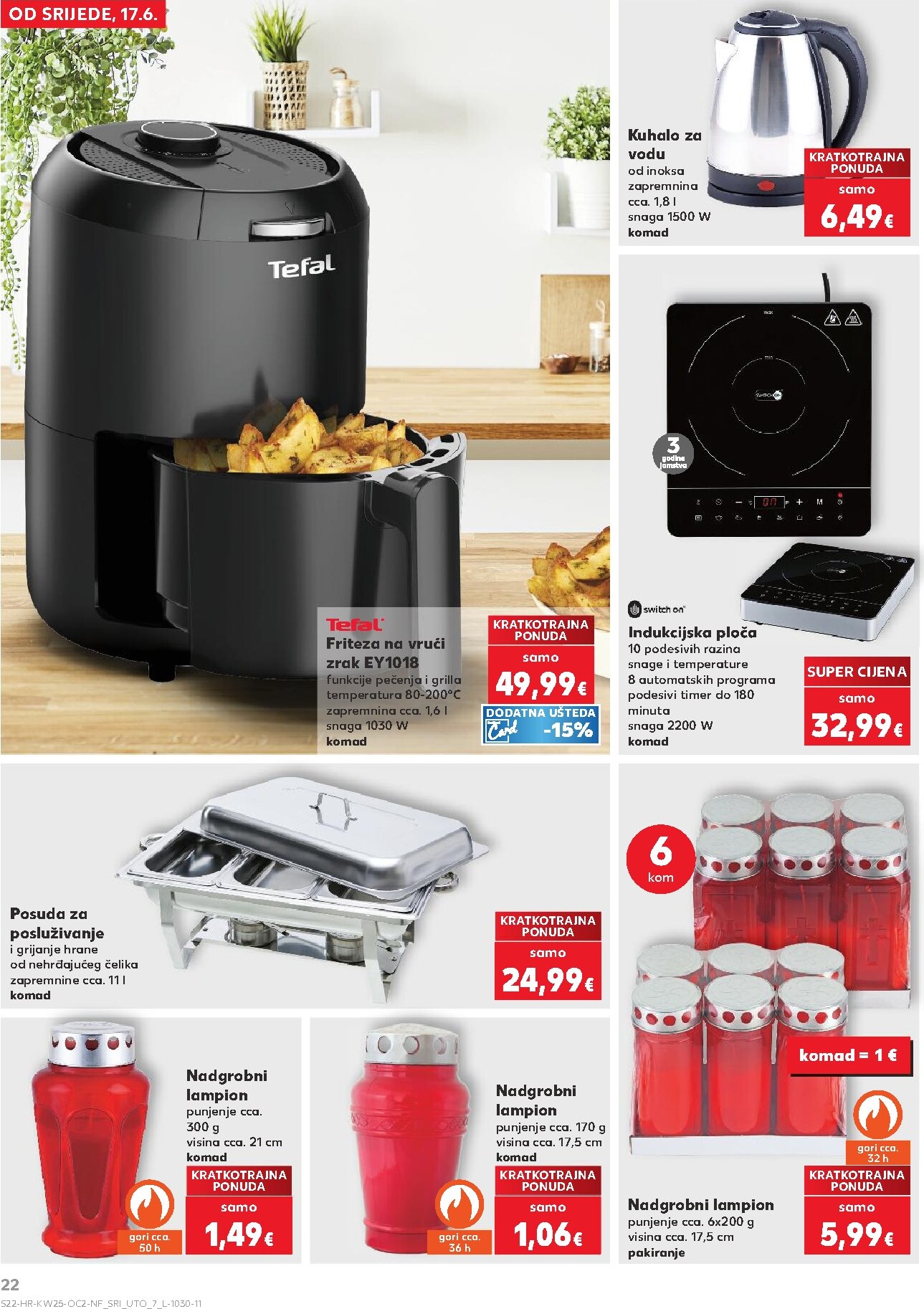 kaufland - Novi Kaufland - Neprehrambenih proizvoda katalog od srijede, 17.06.2026 do utorka, 23.06.2026 - page: 22