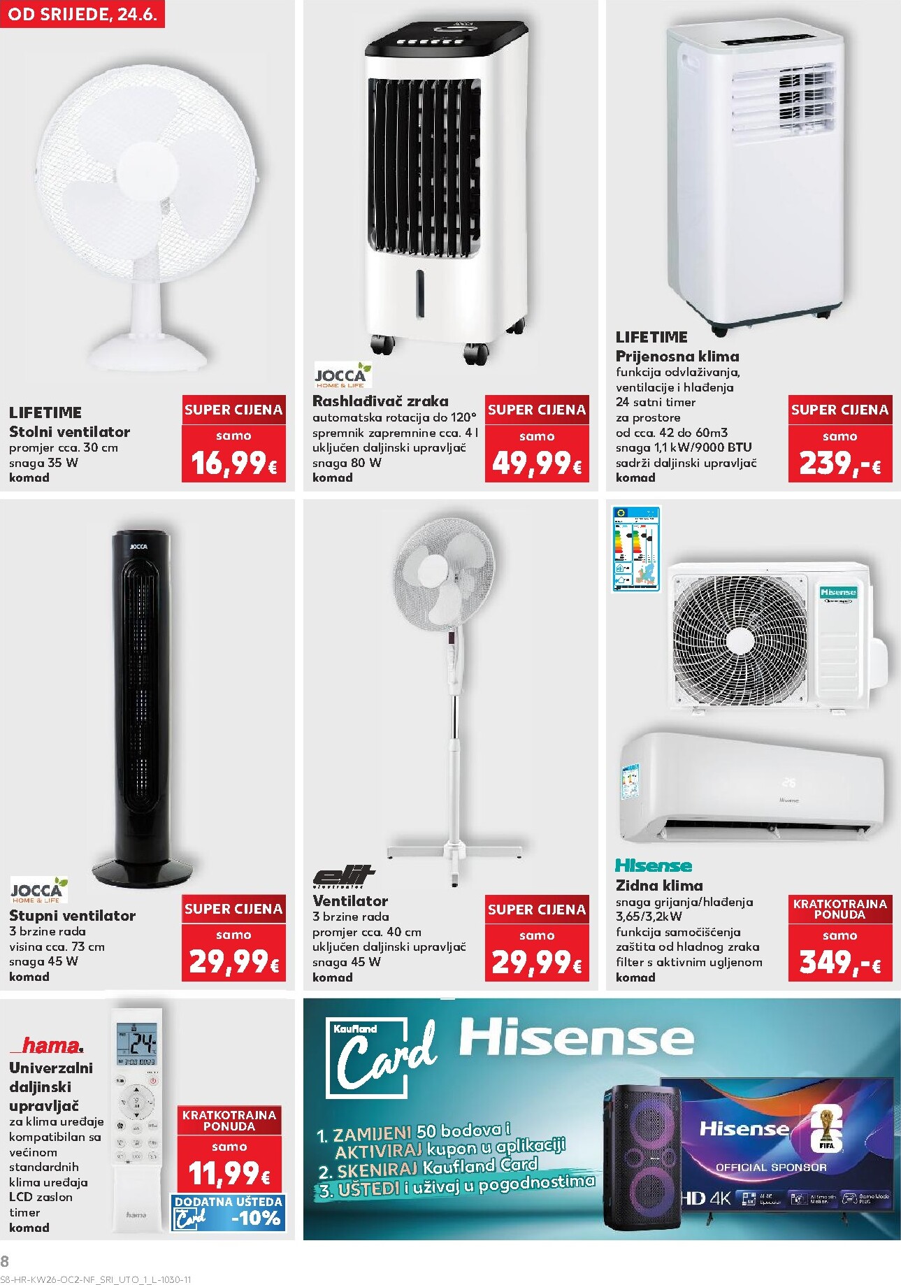 kaufland - Novi Kaufland - Neprehrambenih proizvoda katalog od srijede, 24.06.2026 do utorka, 30.06.2026 - page: 8