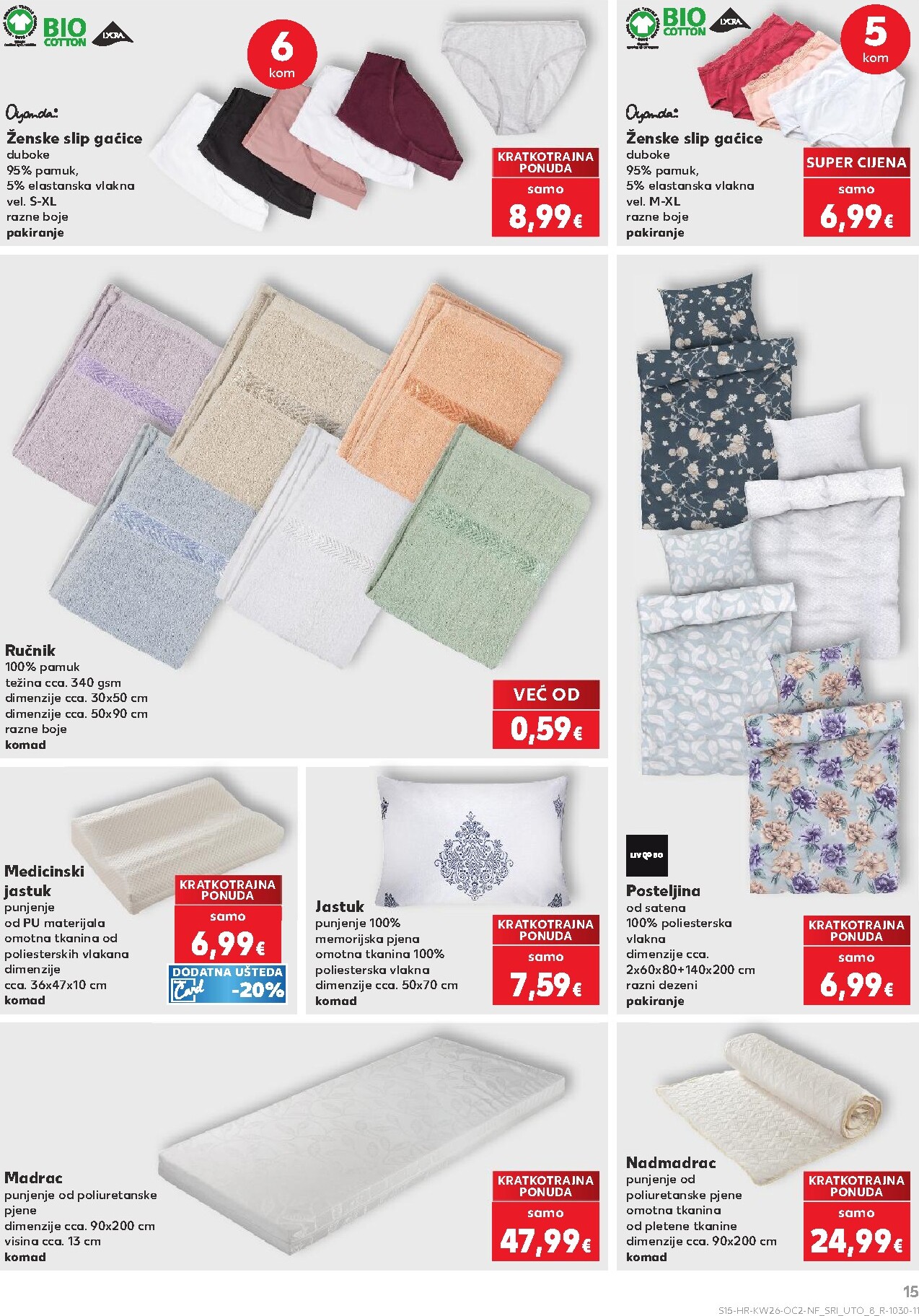 kaufland - Novi Kaufland - Neprehrambenih proizvoda katalog od srijede, 24.06.2026 do utorka, 30.06.2026 - page: 15