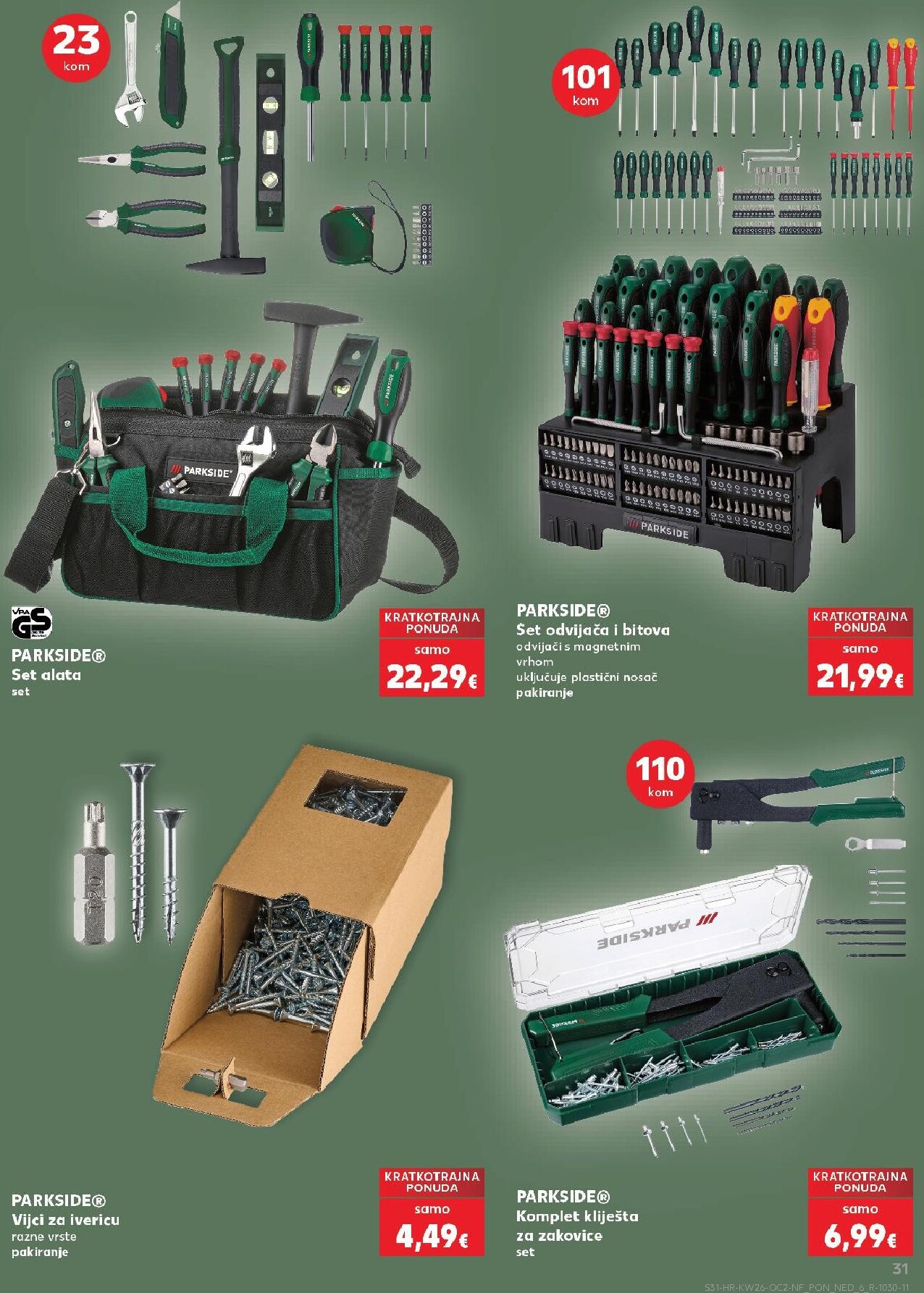 kaufland - Novi Kaufland - Neprehrambenih proizvoda katalog od srijede, 24.06.2026 do utorka, 30.06.2026 - page: 31