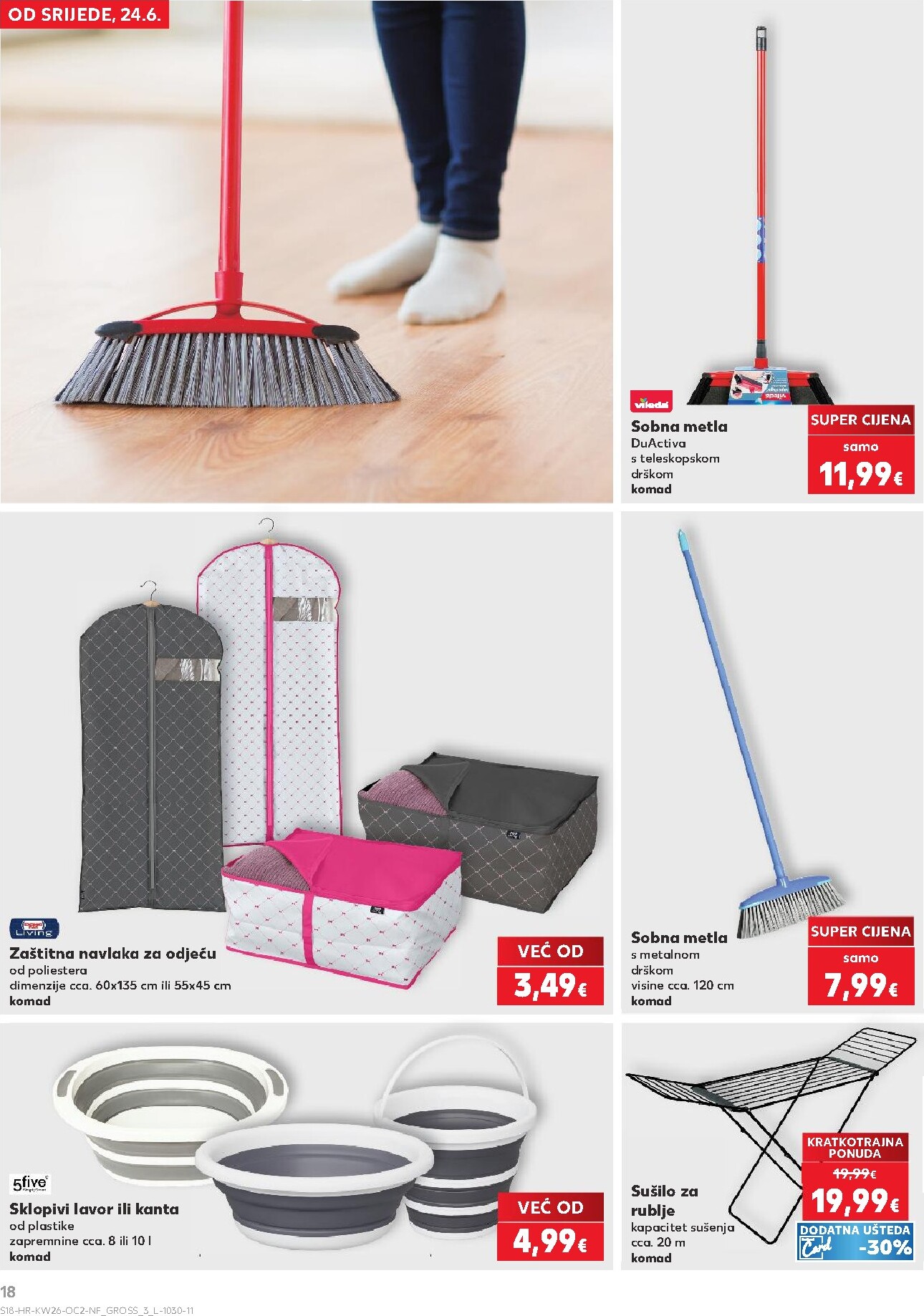 kaufland - Novi Kaufland - Neprehrambenih proizvoda katalog od srijede, 24.06.2026 do utorka, 30.06.2026 - page: 18