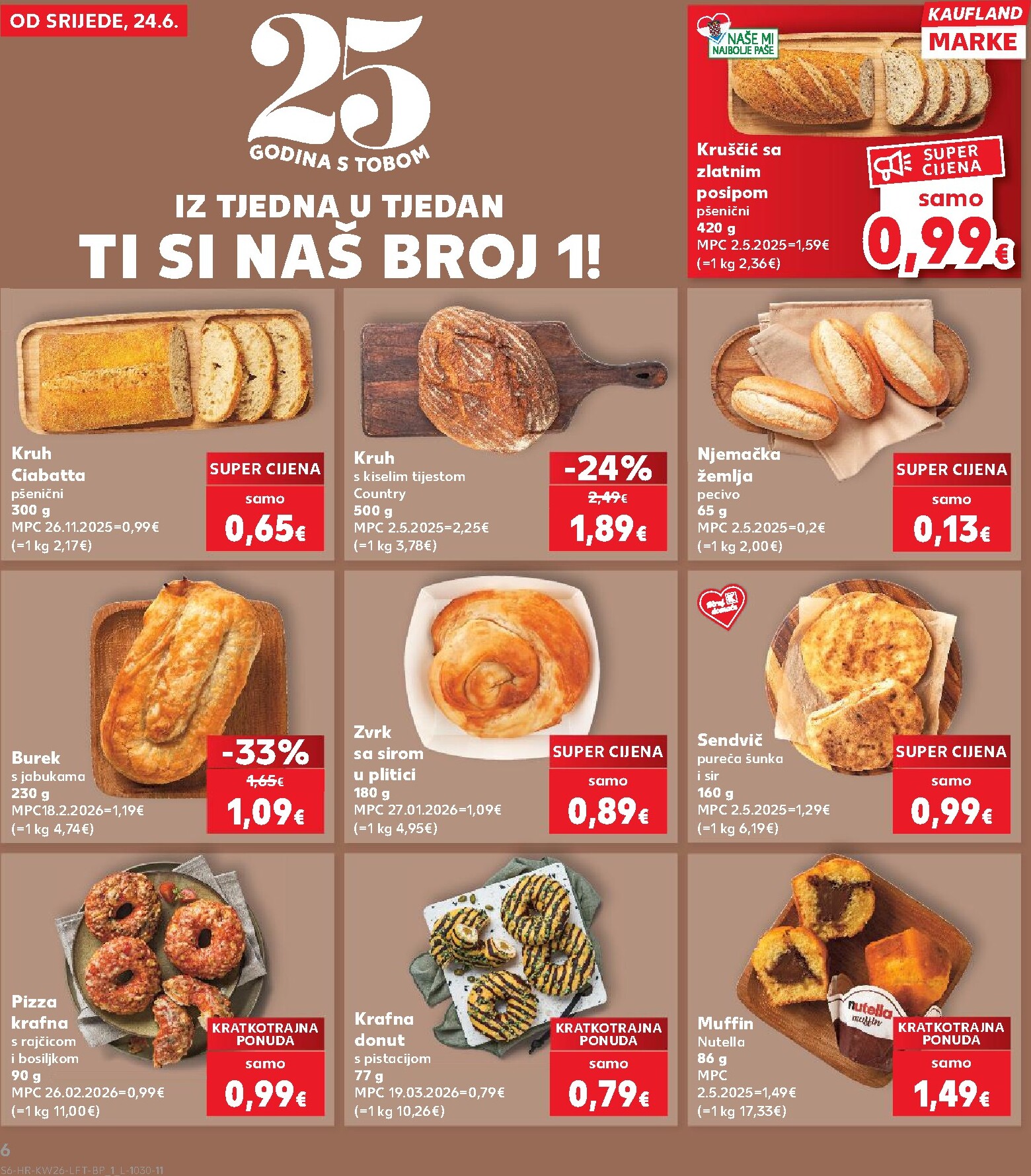 kaufland - Novi Kaufland katalog od srijede, 24.06.2026 do utorka, 30.06.2026 - page: 6