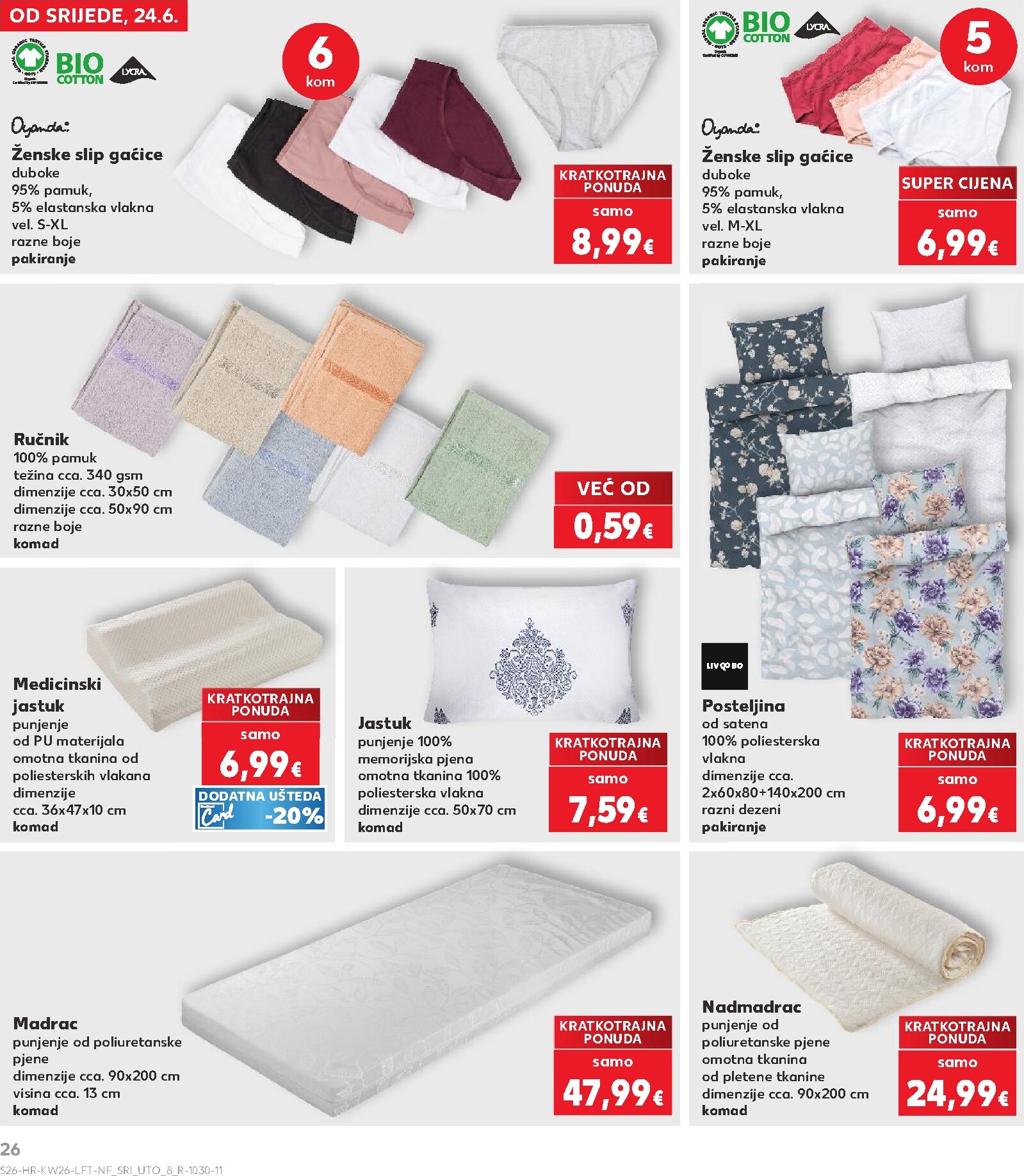 kaufland - Novi Kaufland katalog od srijede, 24.06.2026 do utorka, 30.06.2026 - page: 26